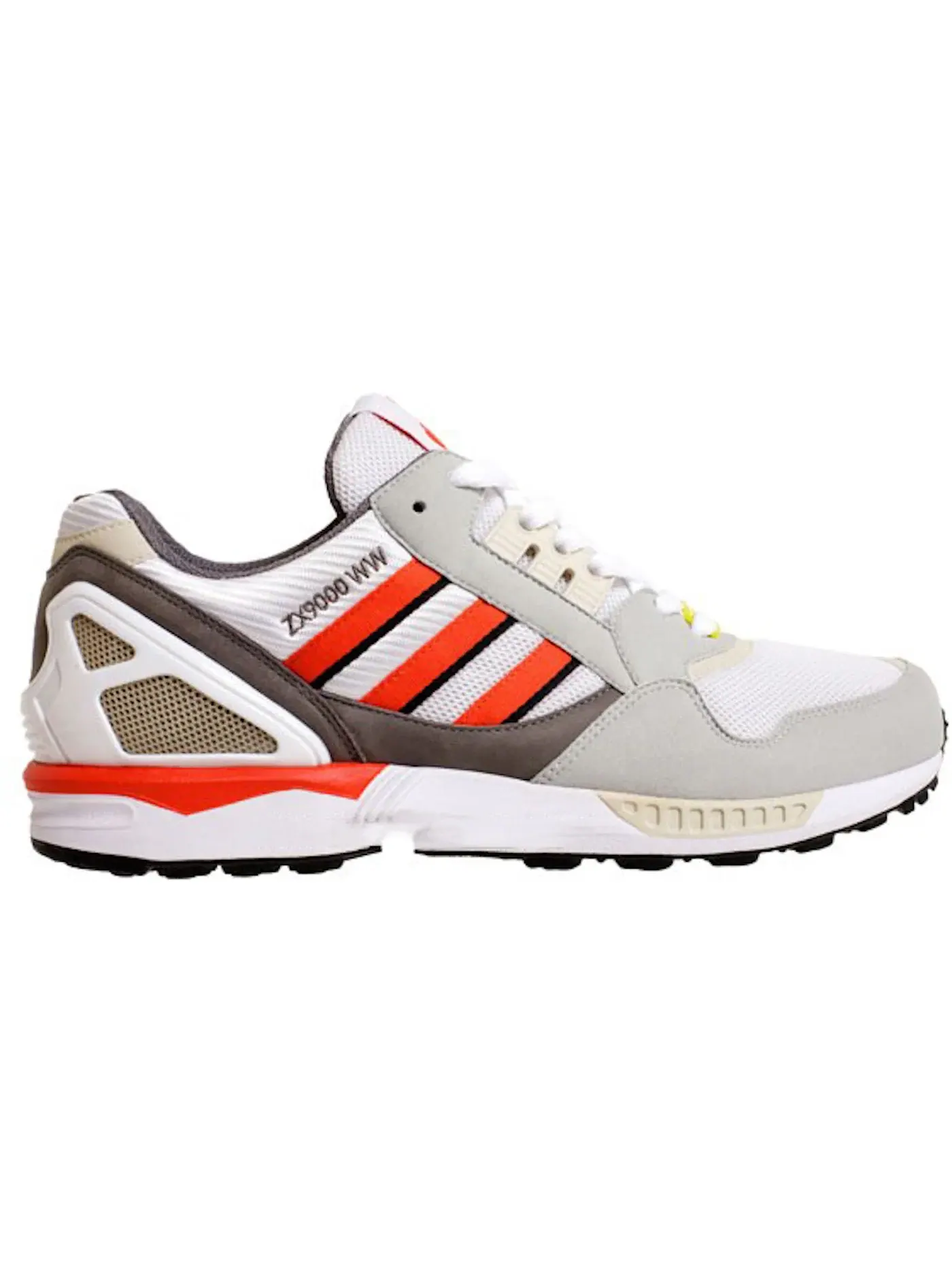 Мужские кроссовки Lifestyle Adidas ZX 9000 Wood Wood — изображение 1 из 1, белый/серый/красный