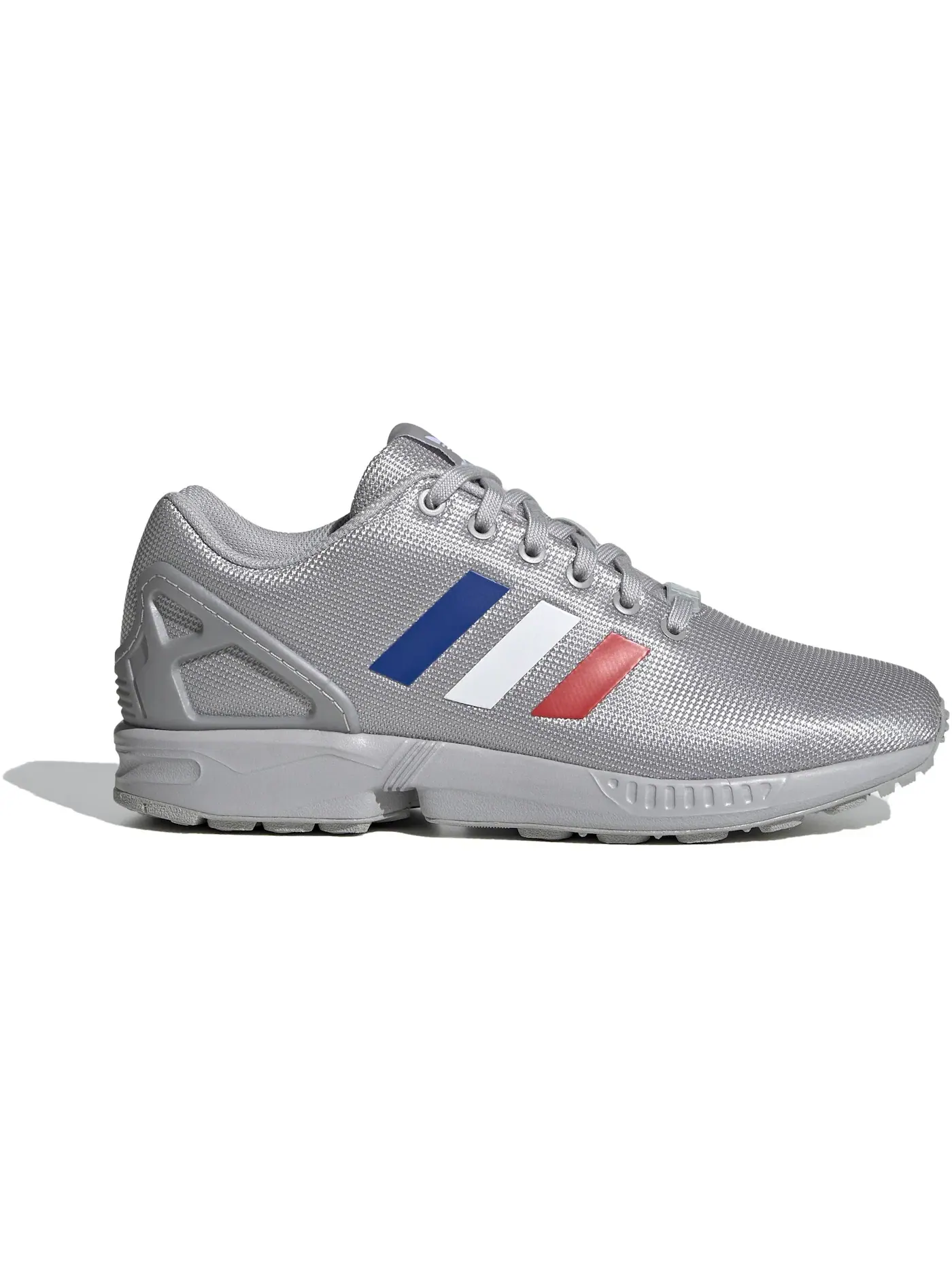 Мужские кроссовки для повседневной носки Adidas ZX Flux — изображение 1 из 1, серый/белый/синий