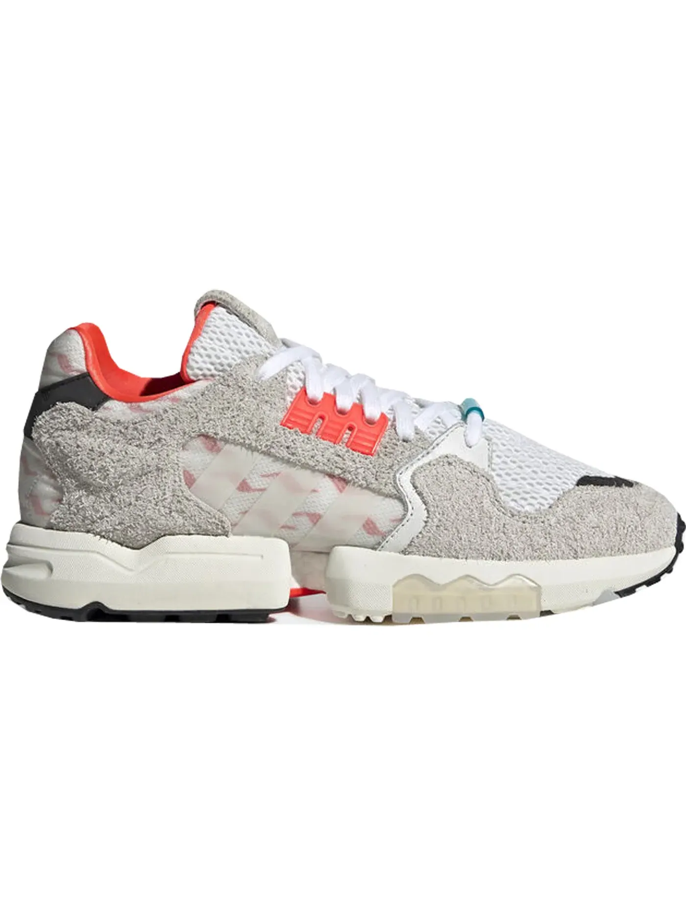 Мужские кроссовки Lifestyle с принтом Adidas ZX Torsion Adidas — изображение 1 из 1, белый белый красный