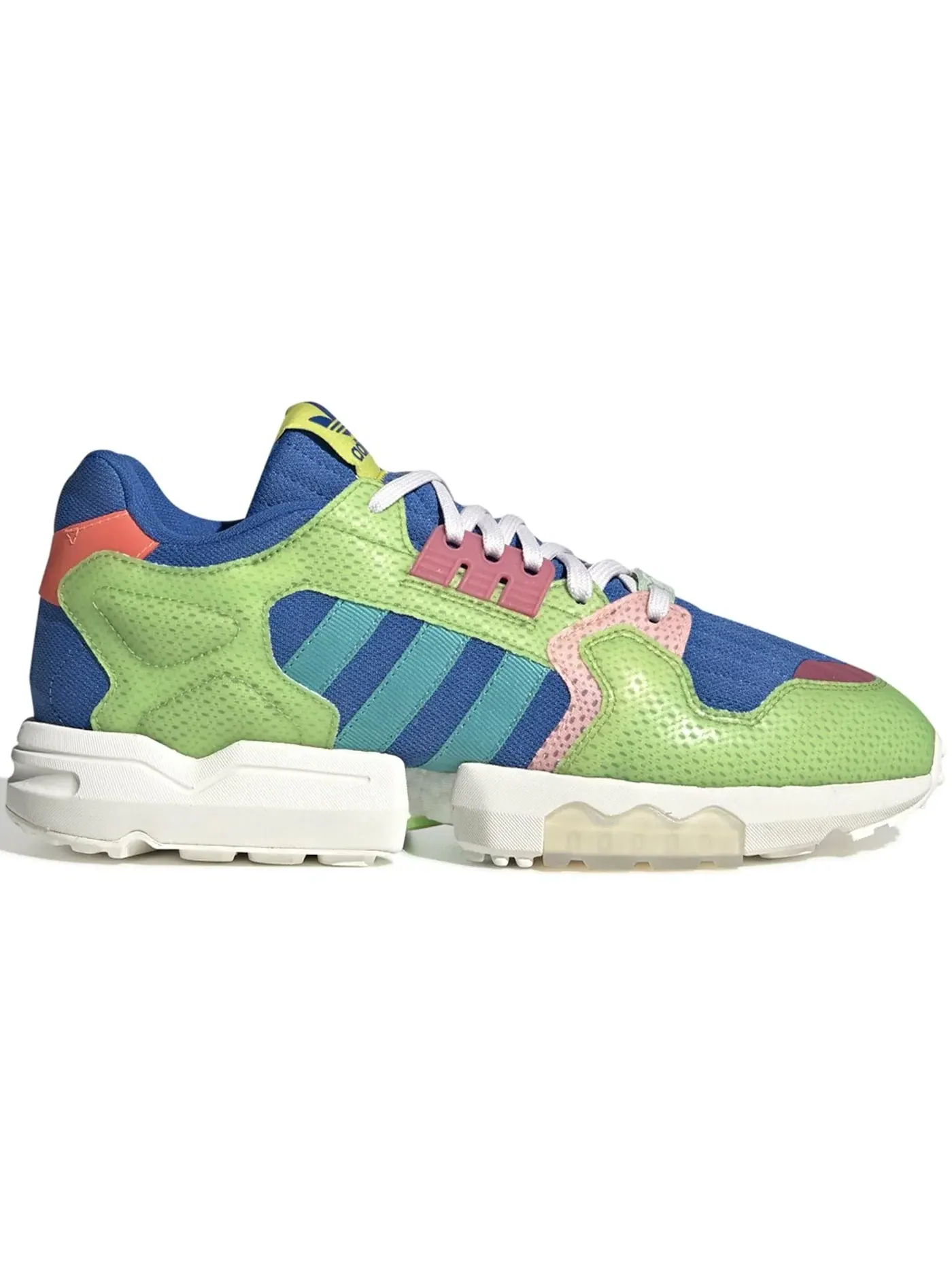 Мужские кроссовки Lifestyle Adidas ZX Torsion Boost — изображение 1 из 1, белый/-голубой/зеленый