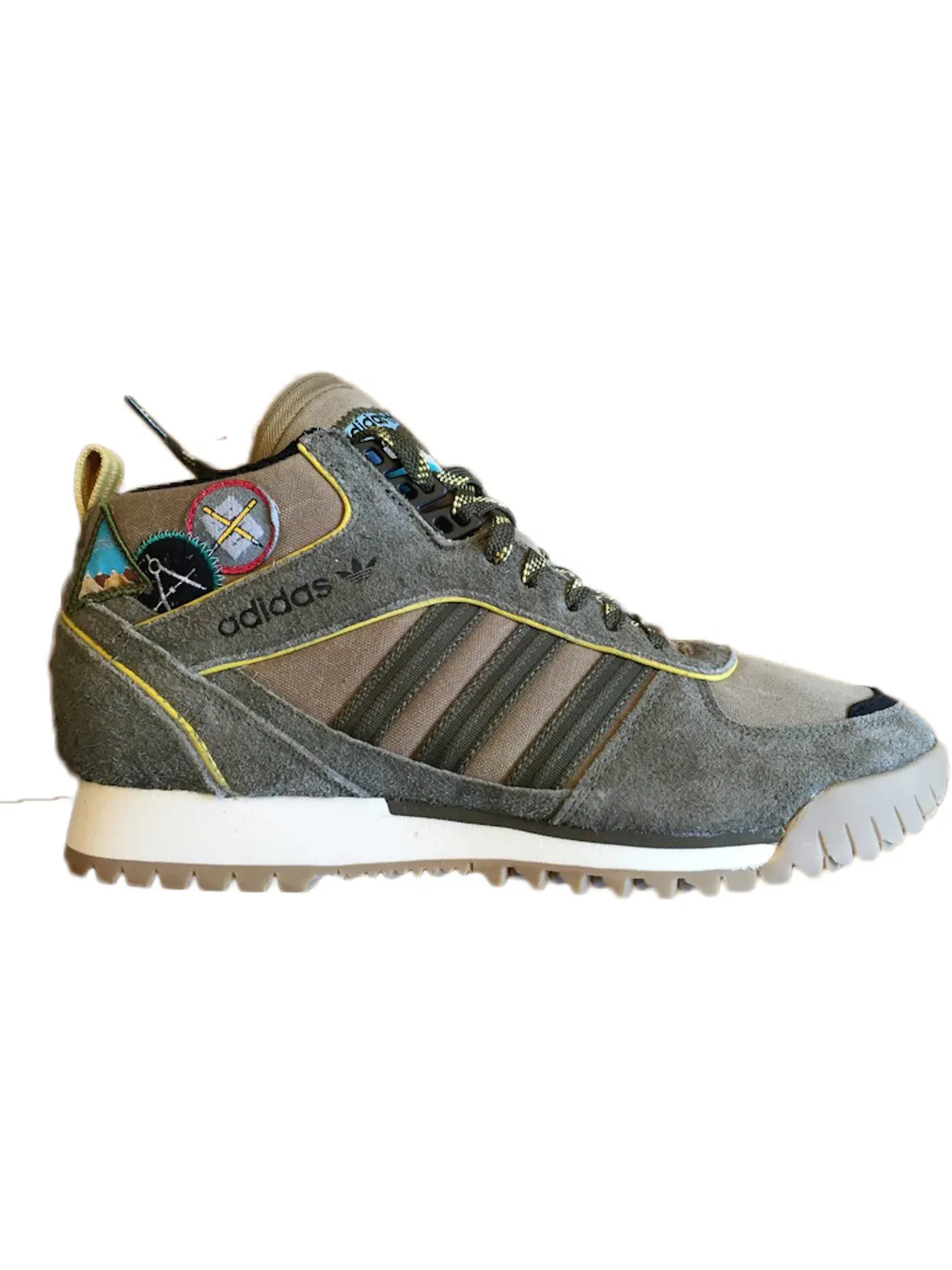 Мужские кроссовки Lifestyle с принтом Adidas ZX Trail Mid — изображение 1 из 1, коричневый/бежевый
