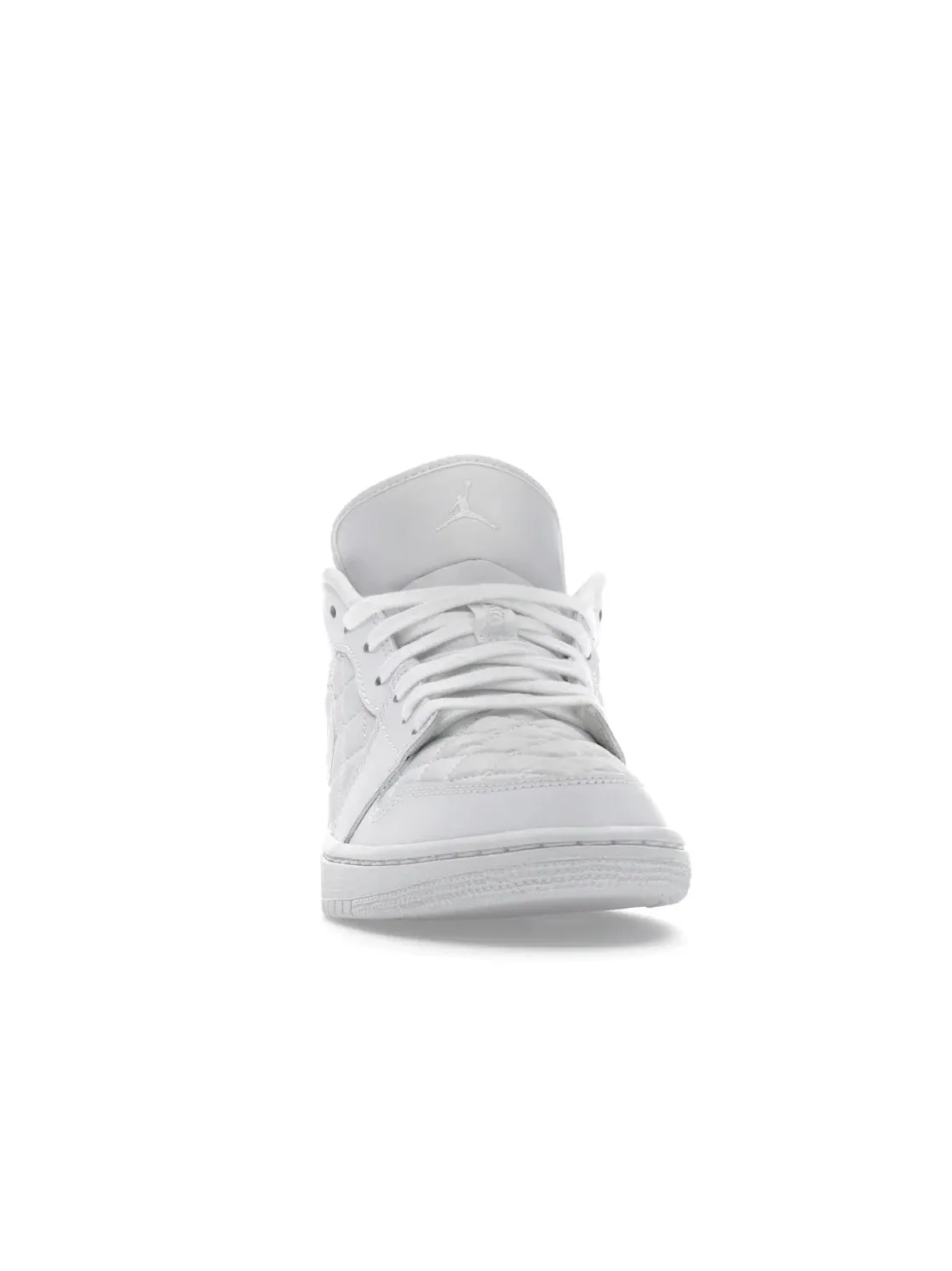 Женские кроссовки с квилтингом Air Jordan 1 Low Jordan — изображение 2 из 4, белый/белый/белый