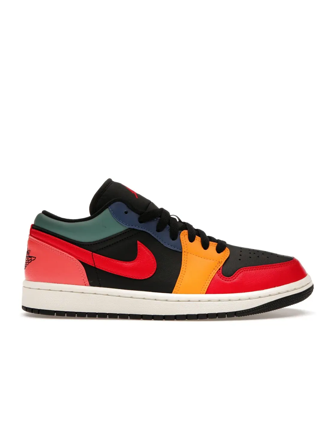 Женские кроссовки с многоцветным дизайном Air Jordan 1 Low SE Jordan — изображение 1 из 4, черный//синий/красный