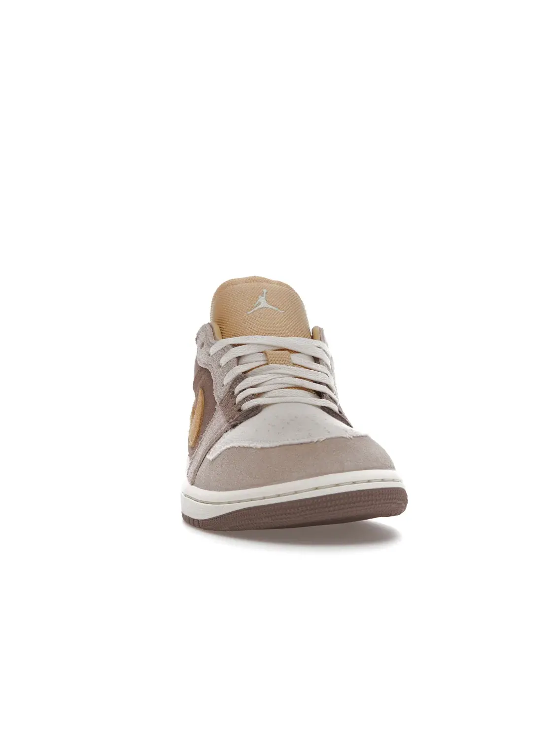 Мужские кроссовки Lifestyle с принтом Jordan 1 Low SE Craft Jordan — изображение 2 из 4, золотистый