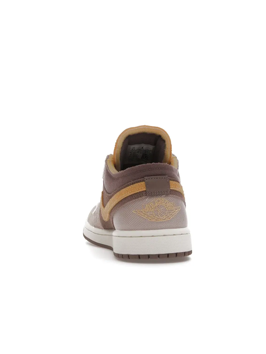 Мужские кроссовки Lifestyle с принтом Jordan 1 Low SE Craft Jordan — изображение 4 из 4, золотистый