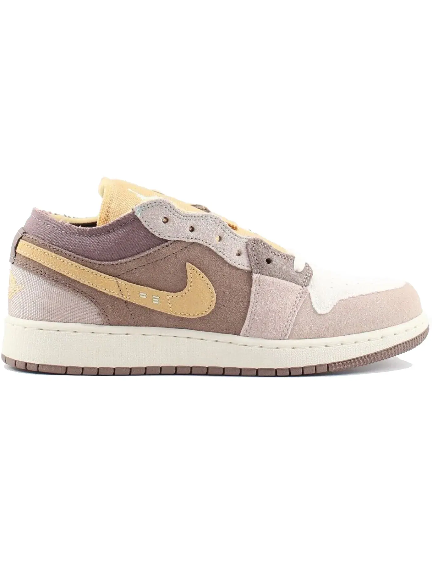 Детские кроссовки Lifestyle Jordan 1 Low SE Craft Jordan — изображение 1 из 1, золотистый