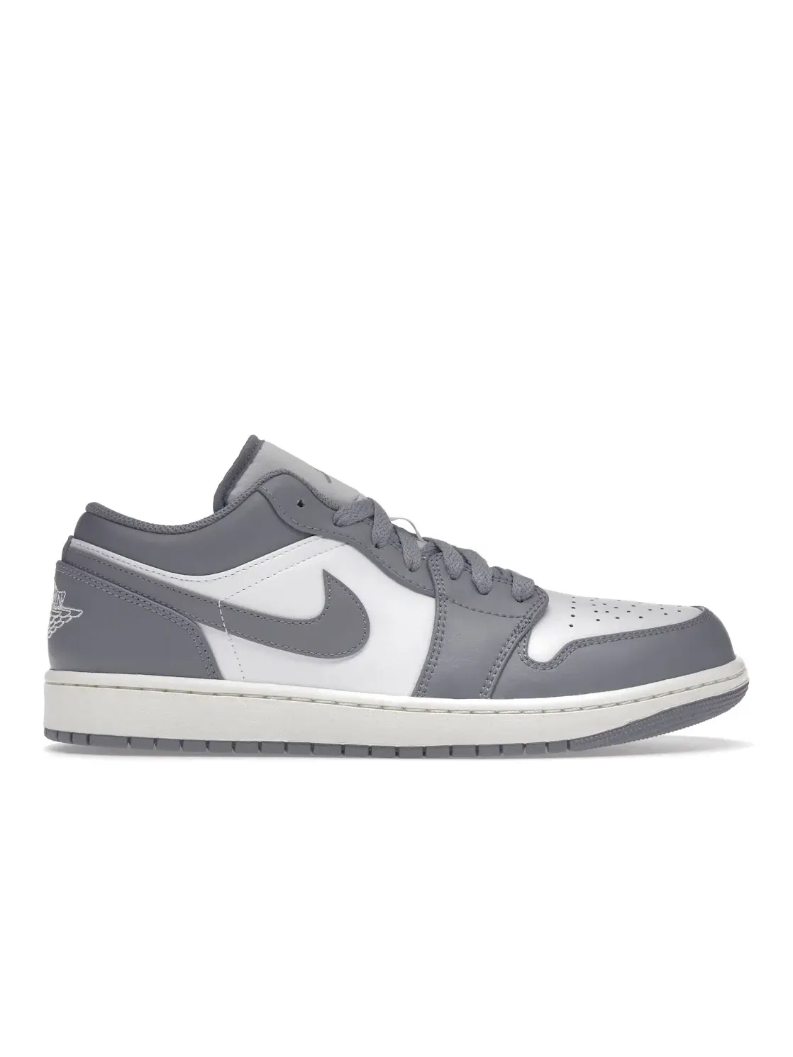 Мужские кроссовки с состаренной подошвой Air Jordan 1 Low Jordan — изображение 1 из 4, белый