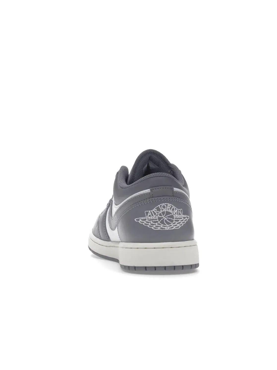 Мужские кроссовки с состаренной подошвой Air Jordan 1 Low Jordan — изображение 4 из 4, белый