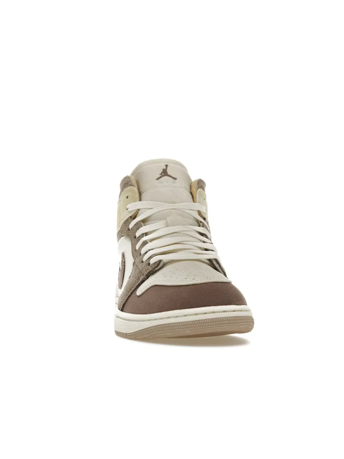 Мужские кроссовки с уникальным цветовым сочетанием Air Jordan 1 Mid SE Craft Jordan — изображение 2 из 4, золотистый