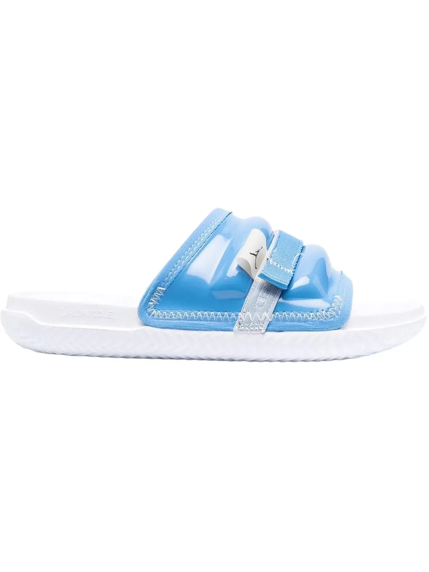 Мужские сандалии сланцы Air Jordan Super Play Slide Jordan — изображение 1 из 1, синий/белый//черный