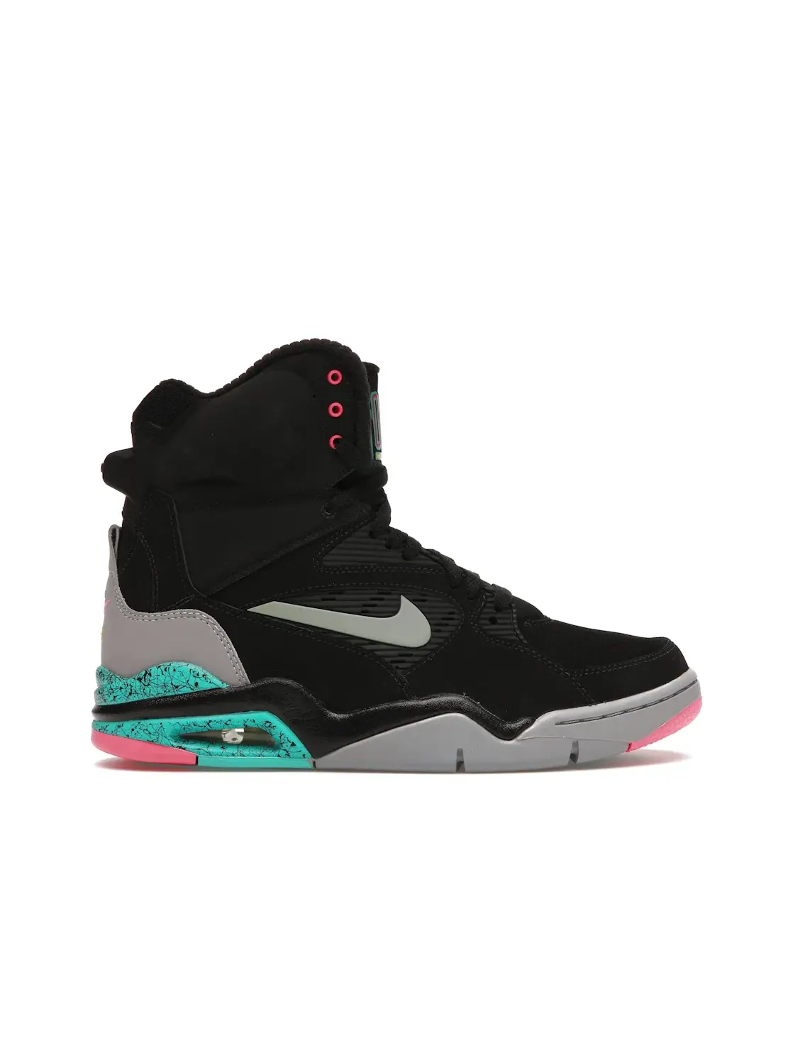 Мужские кроссовки баскетбольные Nike Air Command Force — изображение 1 из 4, черный/серый--розовый