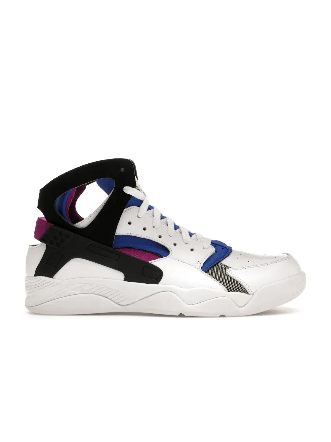 Мужские кроссовки с кожаным верхом Nike Air Flight Huarache OG — изображение 1 из 4, белый/черный/синий