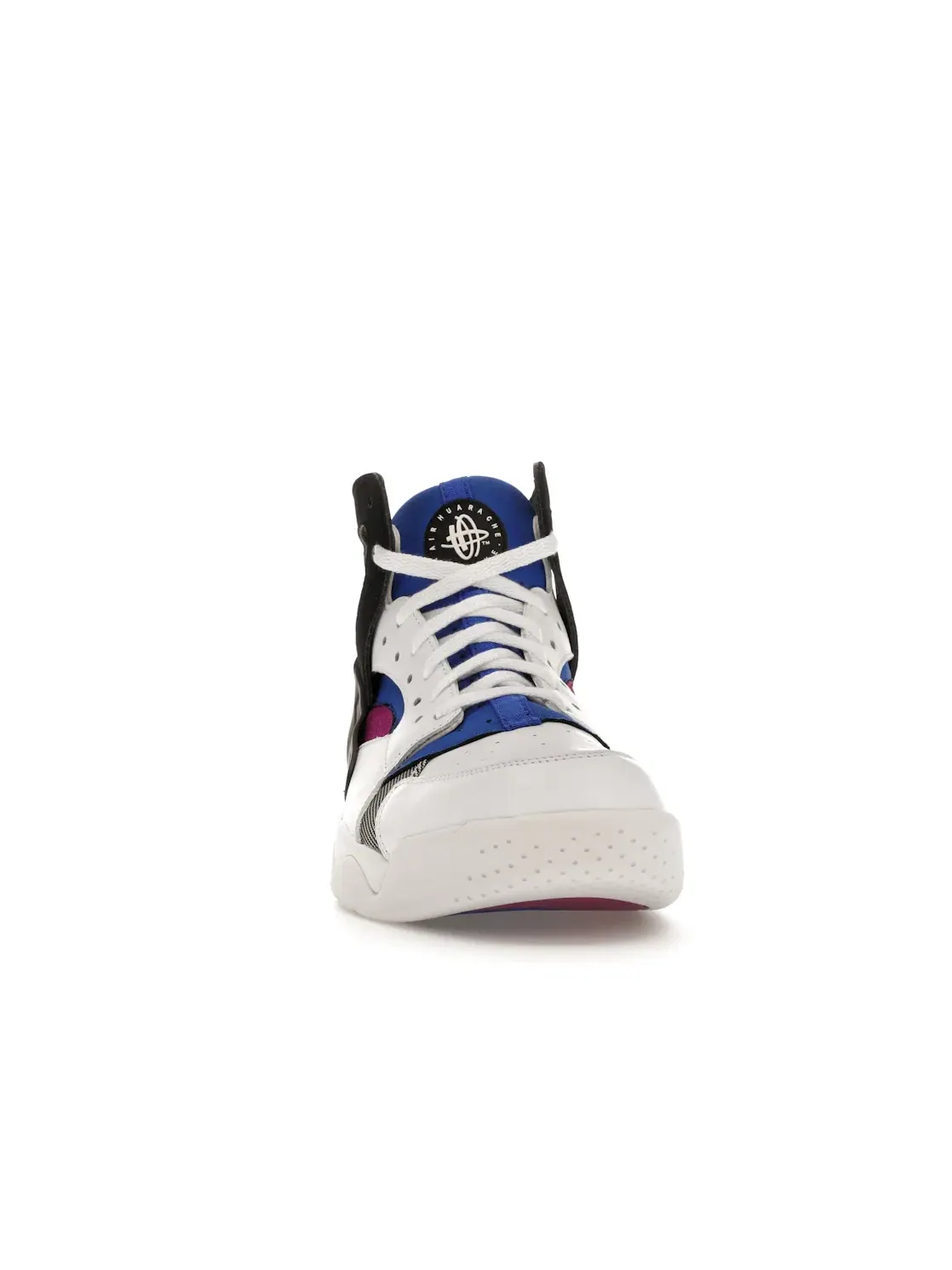 Мужские кроссовки с кожаным верхом Nike Air Flight Huarache OG — изображение 2 из 4, белый/черный/синий