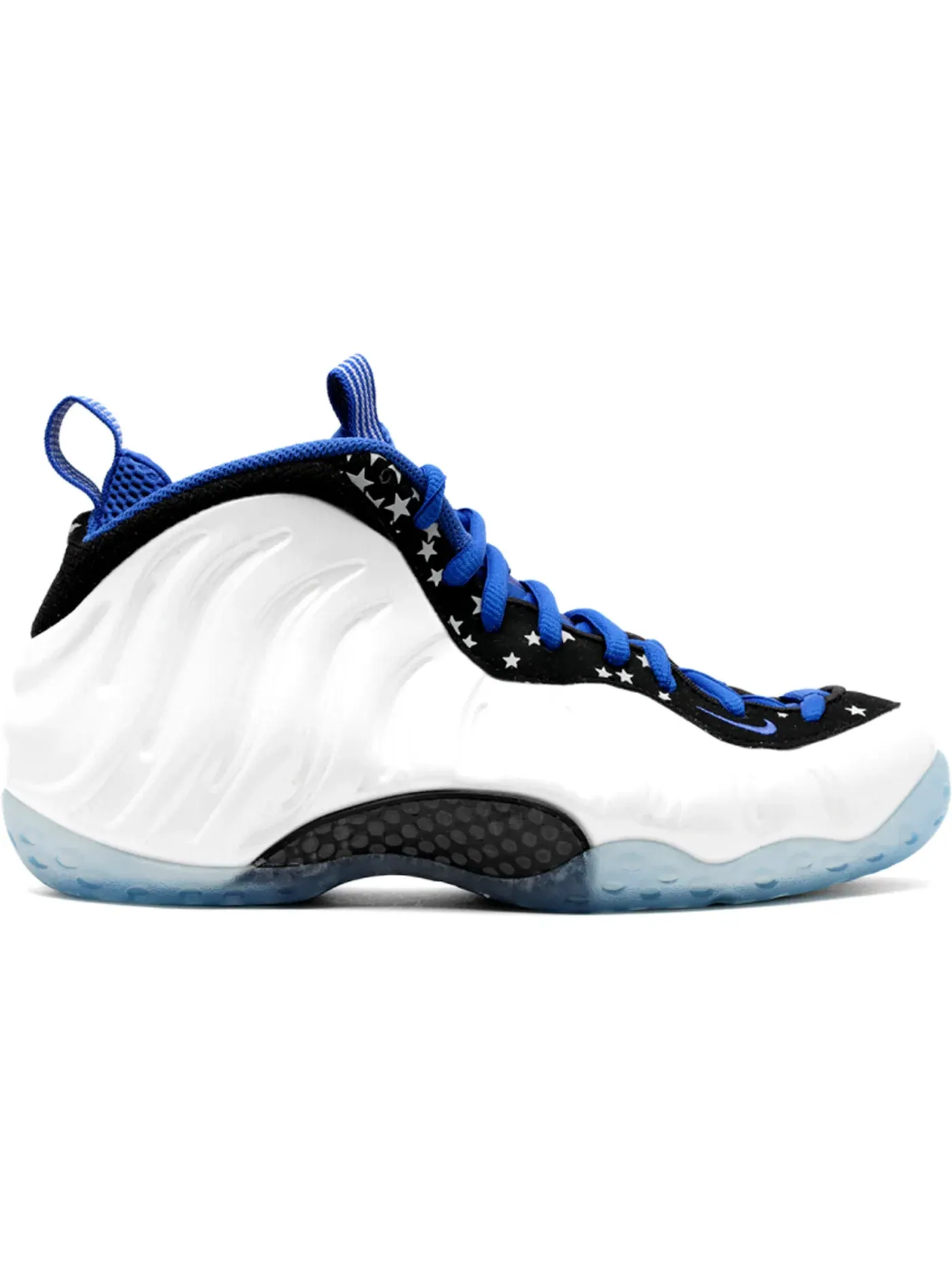 Мужские кроссовки Lifestyle Nike Air Foamposite One — изображение 1 из 1, белый/черный-синий