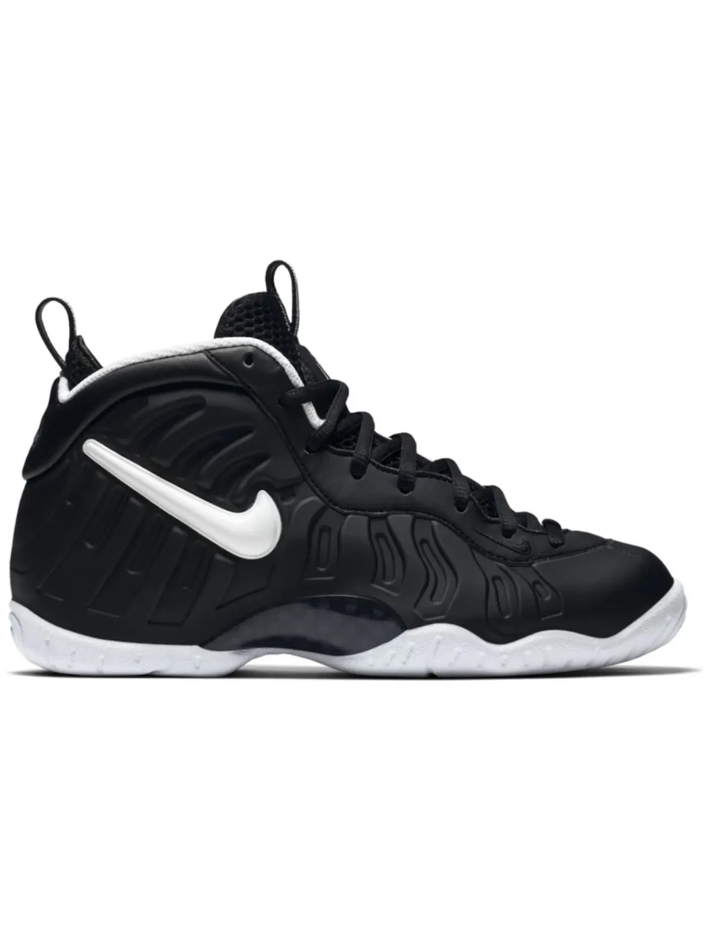 Детские кроссовки Lifestyle Nike Air Foamposite Pro Dr. Doom (2016) (GS) Nike — изображение 1 из 1, черный/белый-черный