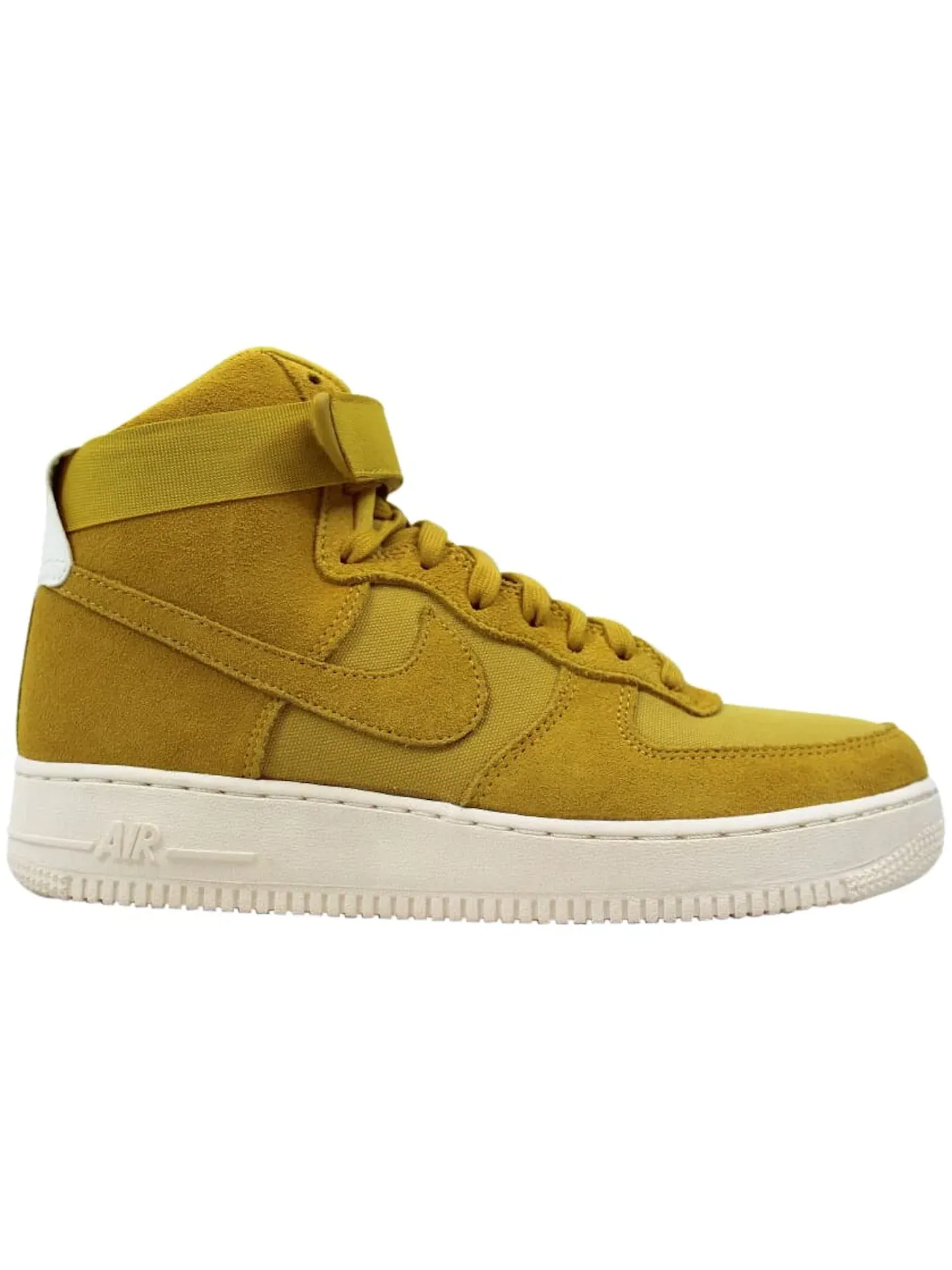 Мужские кроссовки на шнурках Nike Air Force 1 High '07 Suede — изображение 1 из 1, желтый