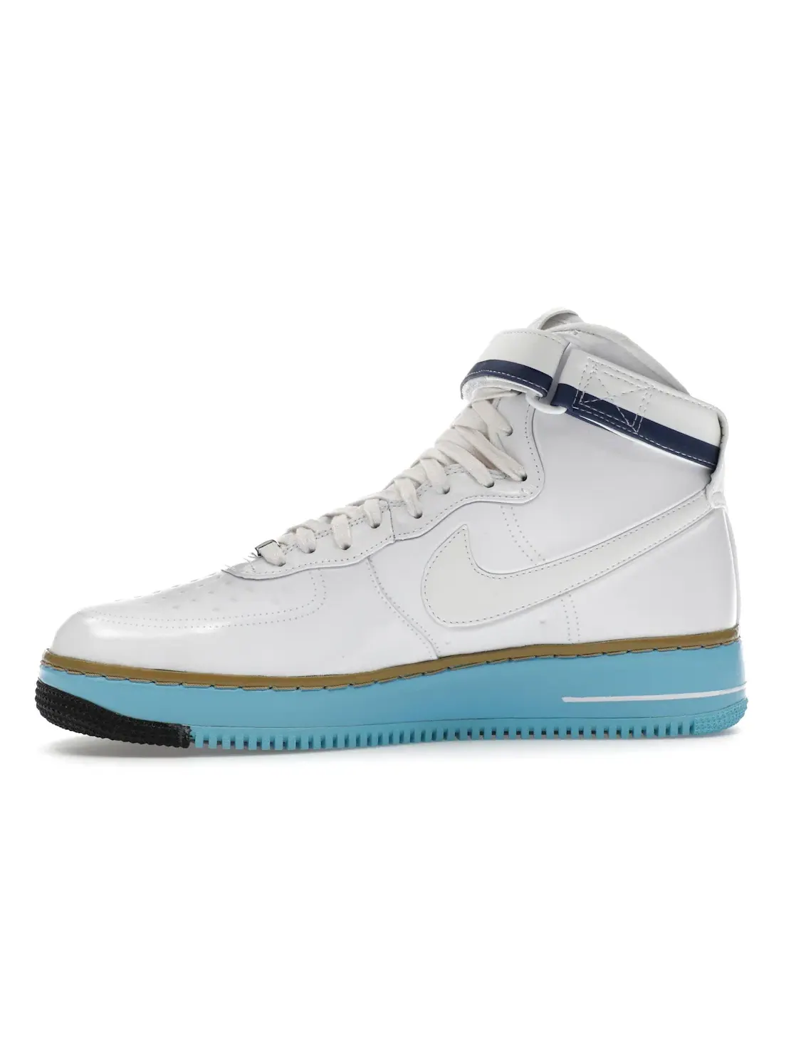 Мужские кроссовки с высоким верхом Nike Air Force 1 High — изображение 3 из 4, белый/белый