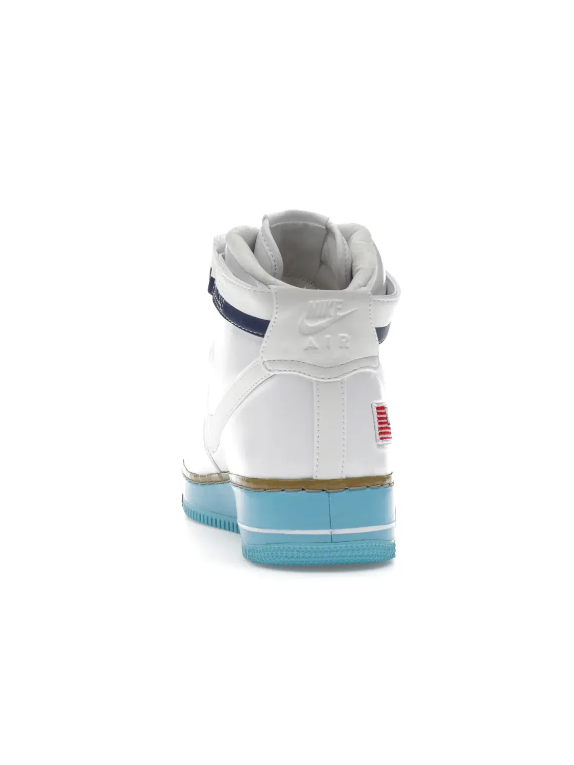 Мужские кроссовки с высоким верхом Nike Air Force 1 High — изображение 4 из 4, белый/белый