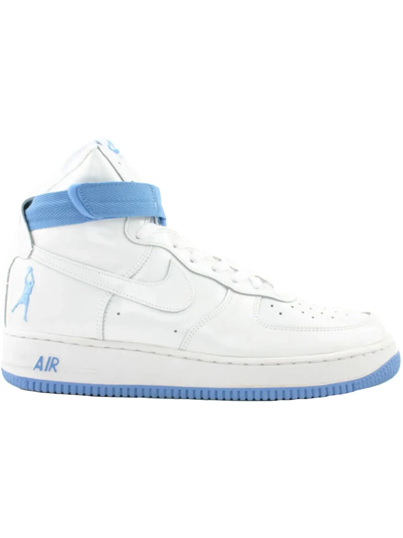 Мужские кроссовки Lifestyle Nike Air Force 1 High — изображение 1 из 1, белый/белый-синий