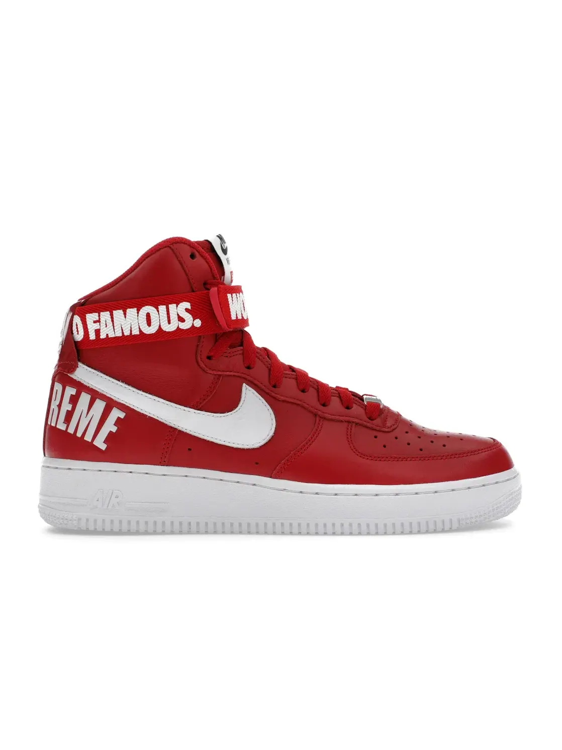 Мужские кроссовки Lifestyle Nike Air Force 1 High — изображение 1 из 4, красный/белый