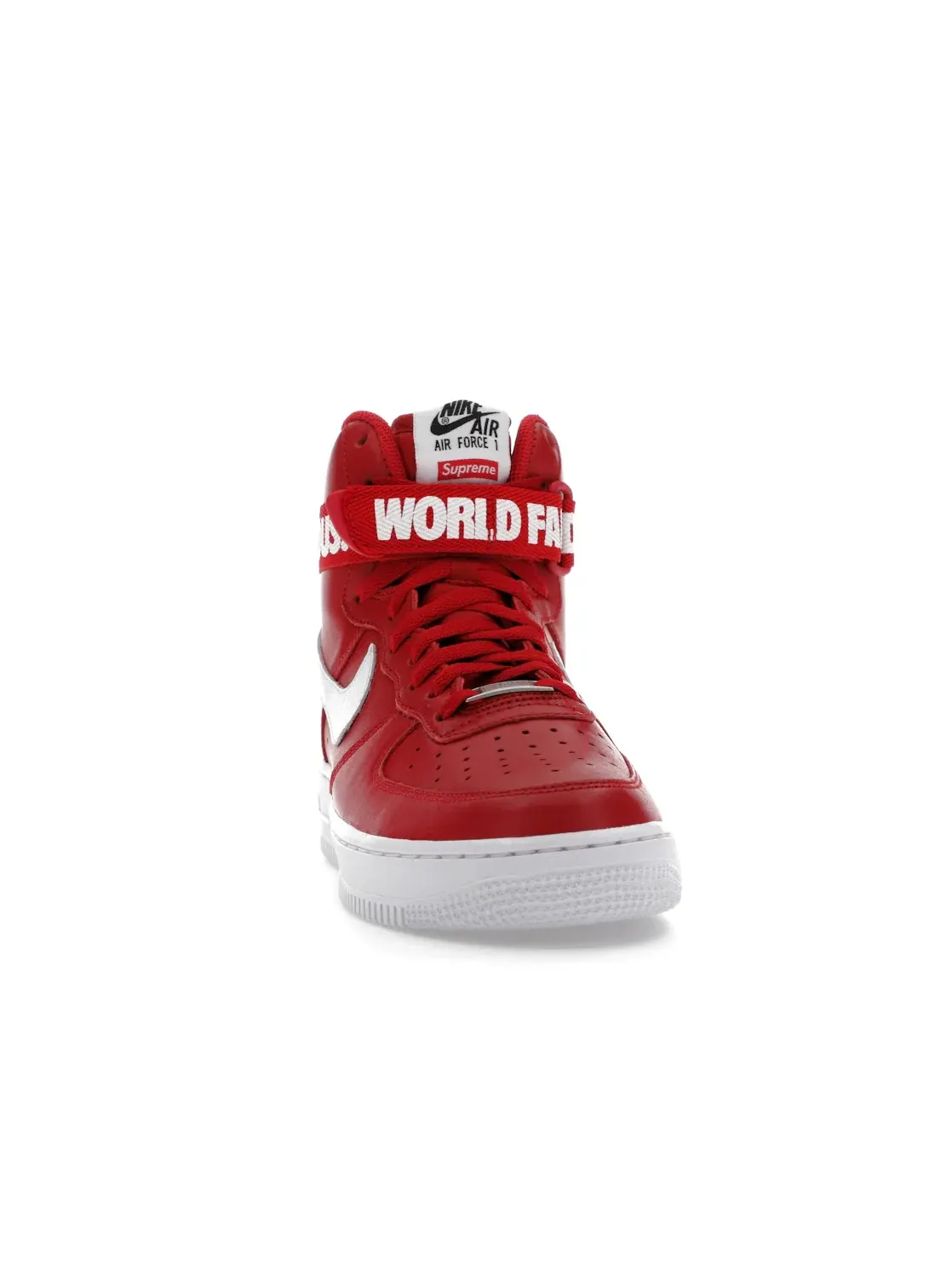 Мужские кроссовки Lifestyle Nike Air Force 1 High — изображение 2 из 4, красный/белый