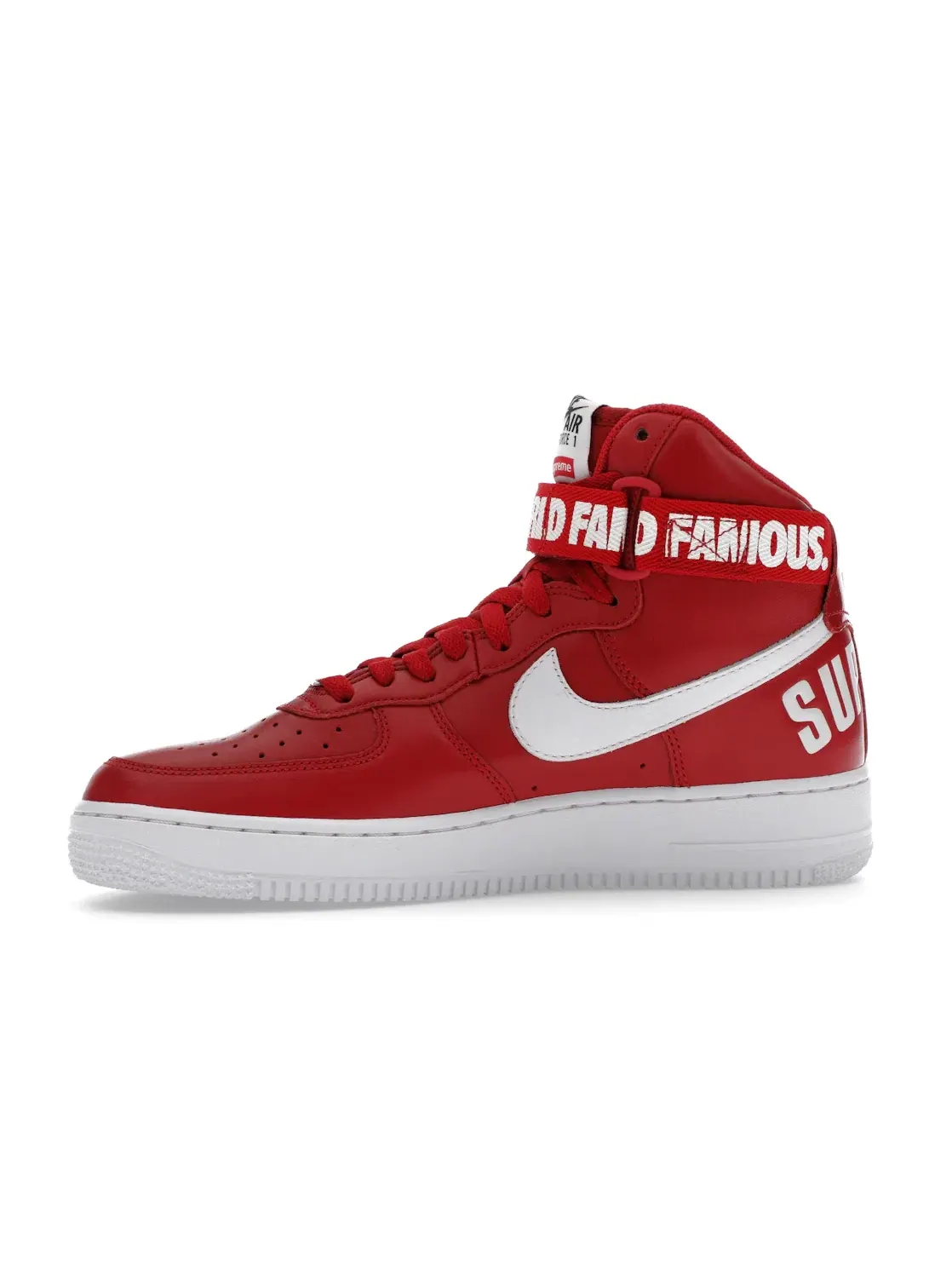Мужские кроссовки Lifestyle Nike Air Force 1 High — изображение 3 из 4, красный/белый