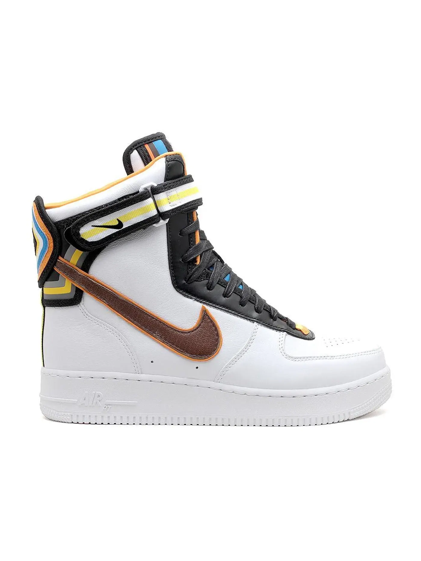 Мужские ботинки Nike Air Force 1 High — изображение 1 из 1, белый/коричневый