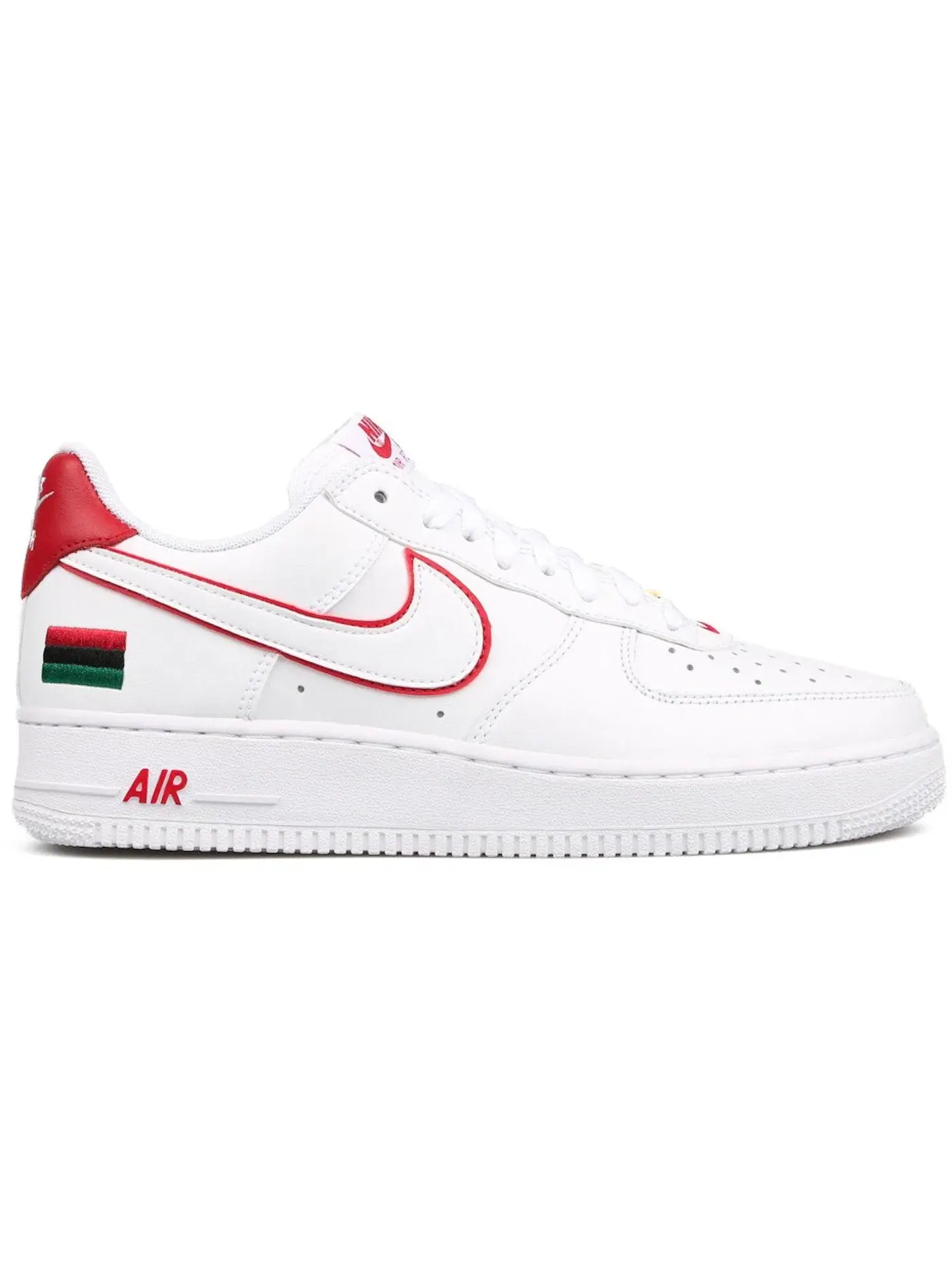 Мужские кроссовки Lifestyle Nike Air Force 1 Low — изображение 1 из 1, белый/красный/белый