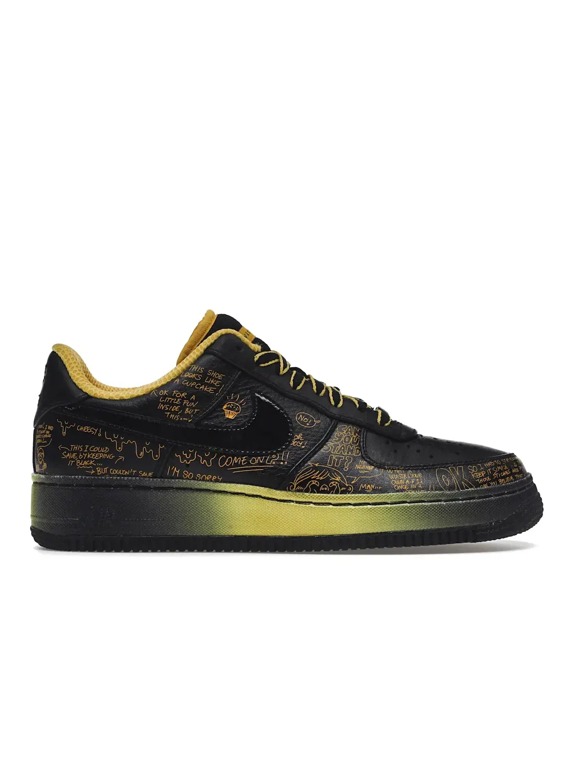 Мужские кроссовки Lifestyle Nike Air Force 1 Low — изображение 1 из 4, черный/черный