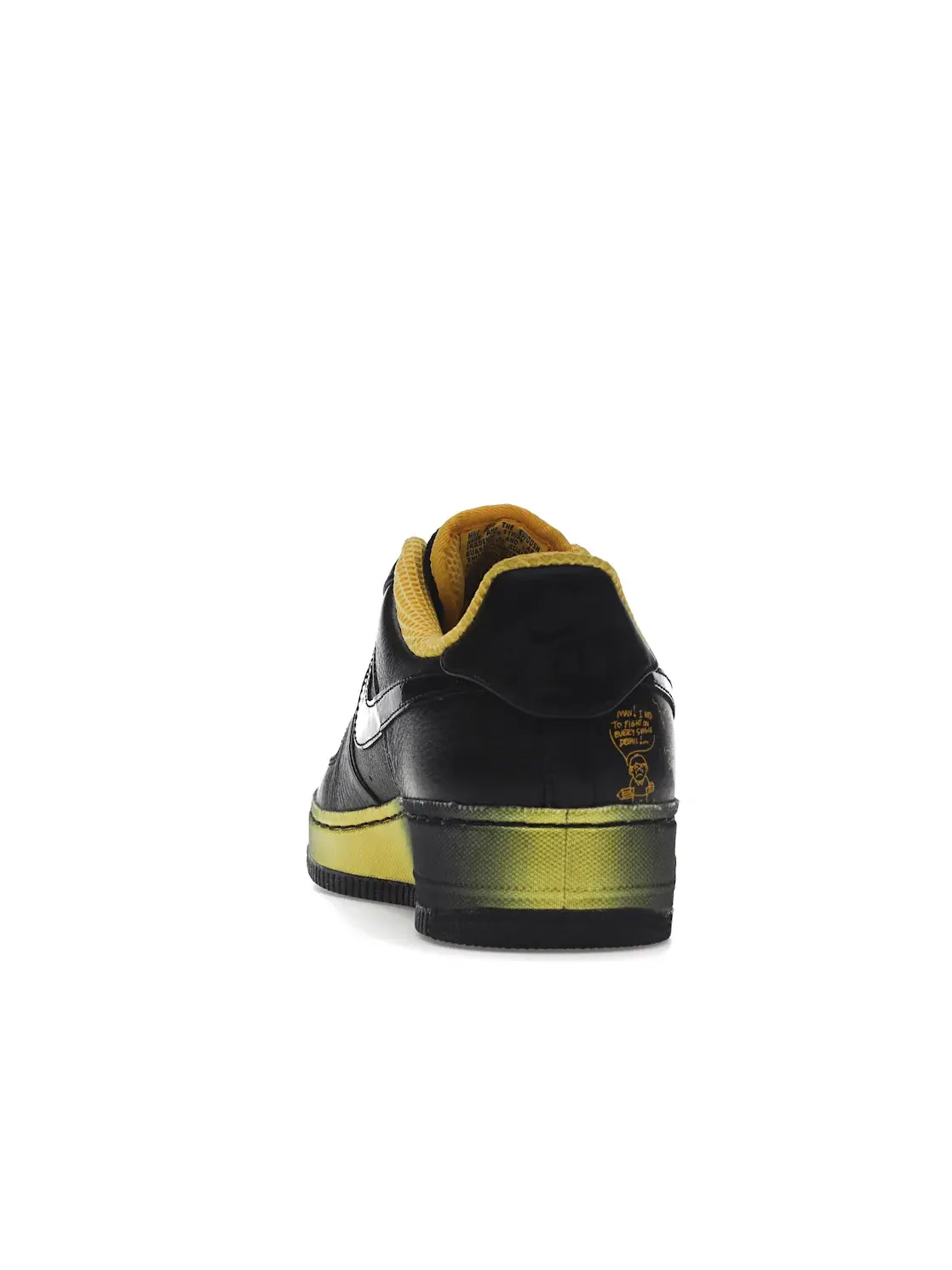 Мужские кроссовки Lifestyle Nike Air Force 1 Low — изображение 4 из 4, черный/черный