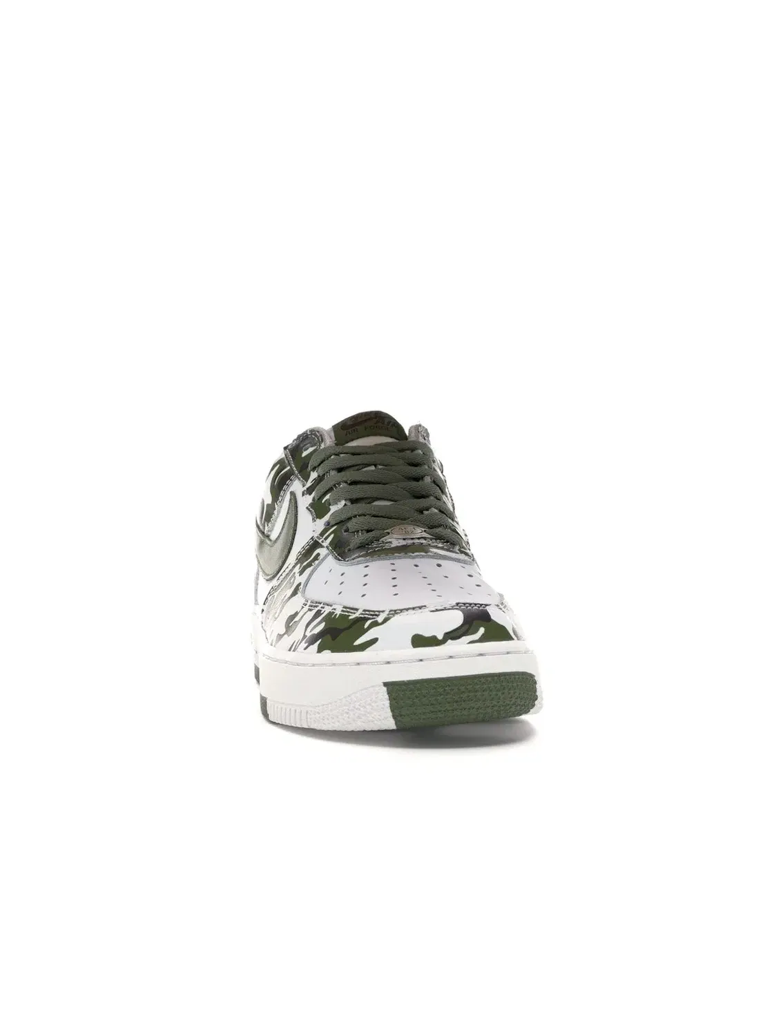 Мужские кроссовки Lifestyle Nike Air Force 1 Low — изображение 2 из 4, белый/зеленый-коричневый