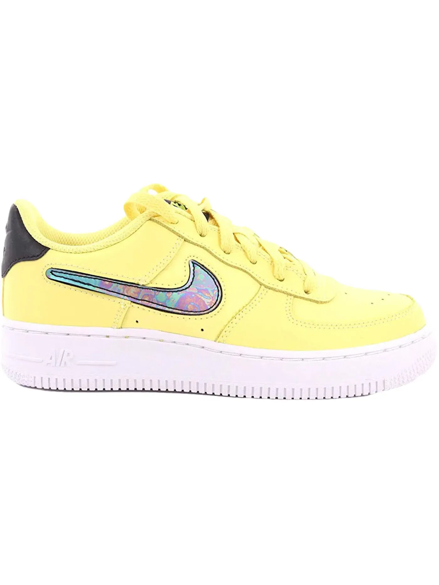 Детские кроссовки с длинным шнурком Nike Air Force 1 Low LV8 3 — изображение 1 из 1, желтый/черный/белый