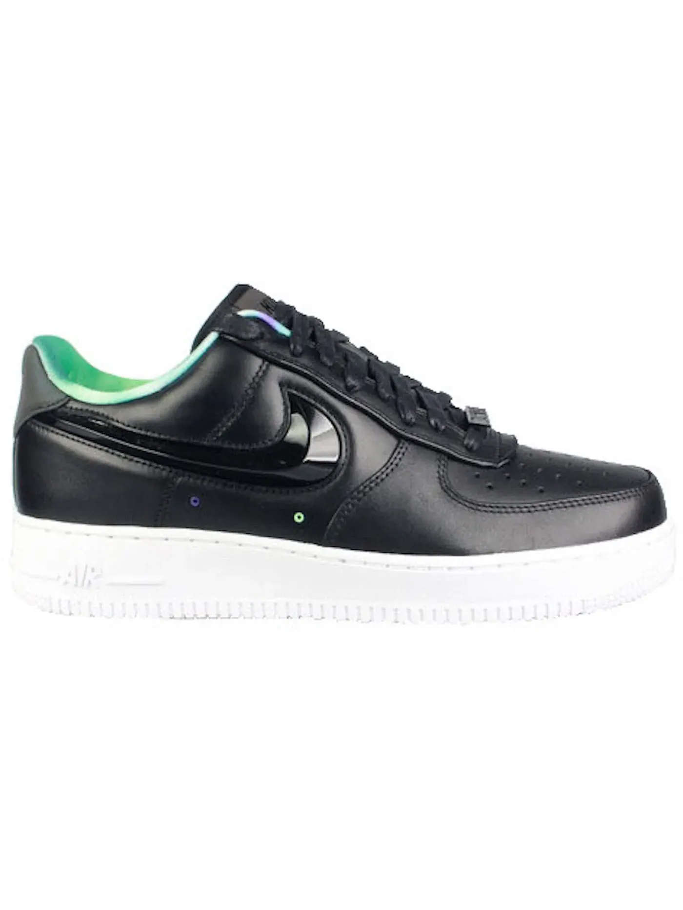 Мужские кроссовки Lifestyle Nike Air Force 1 Low — изображение 1 из 1, черный/черный-белый