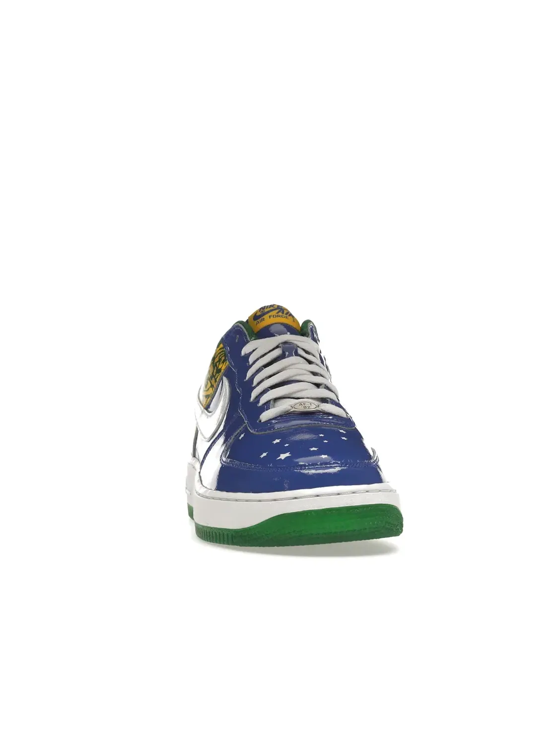 Мужские кроссовки Lifestyle Nike Air Force 1 Low — изображение 2 из 4, белый--зеленый