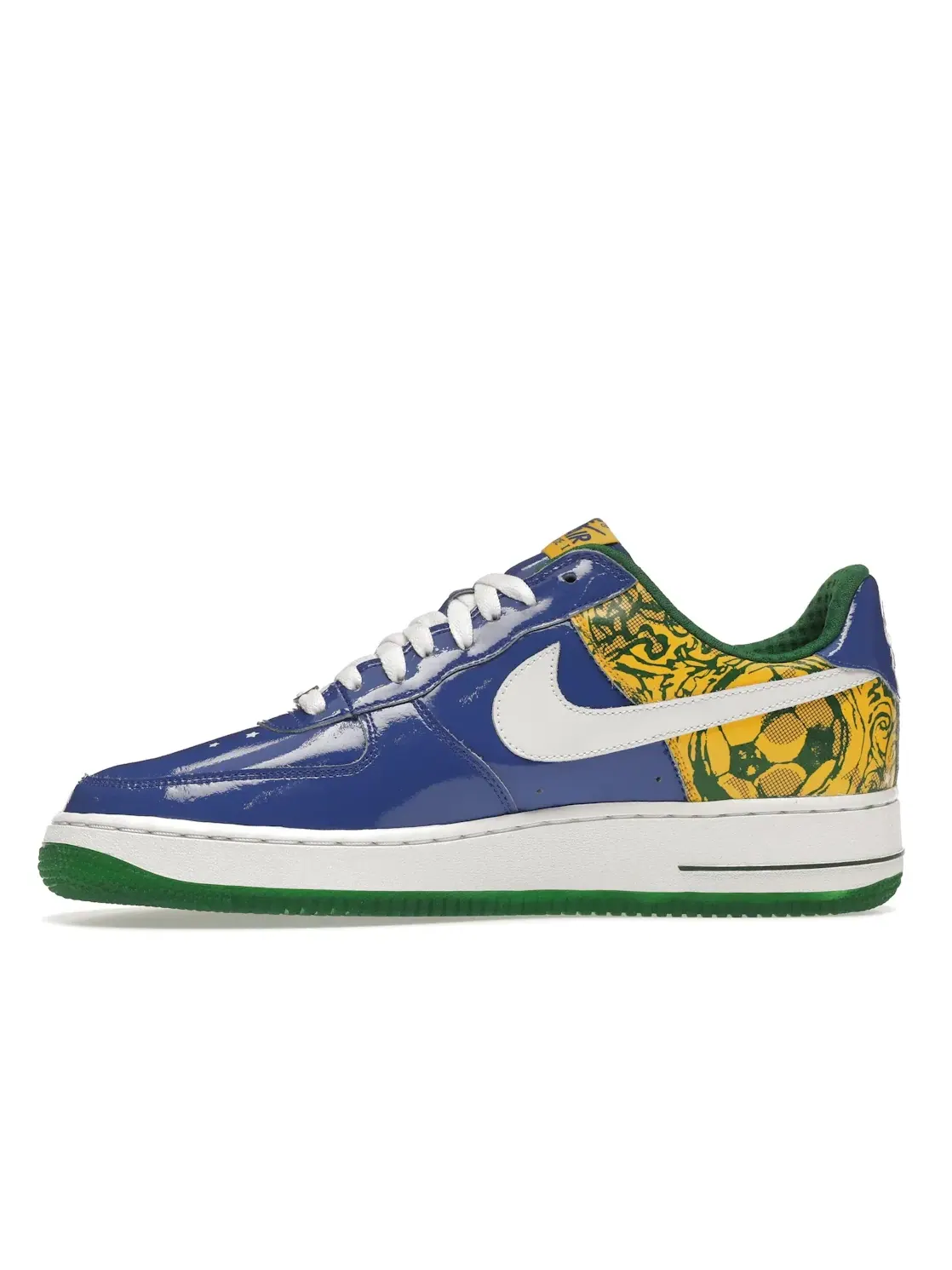 Мужские кроссовки Lifestyle Nike Air Force 1 Low — изображение 3 из 4, белый--зеленый