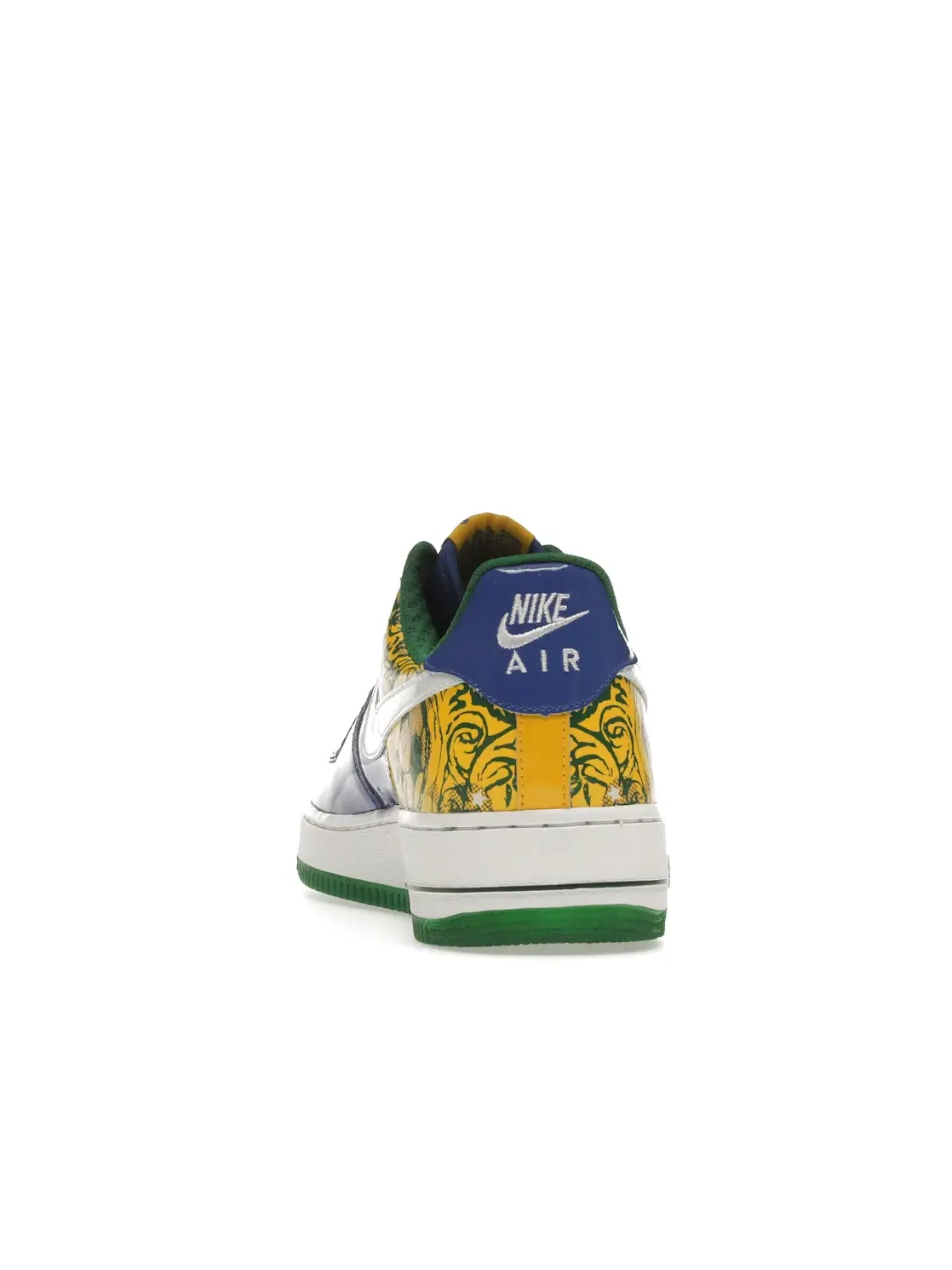 Мужские кроссовки Lifestyle Nike Air Force 1 Low — изображение 4 из 4, белый--зеленый