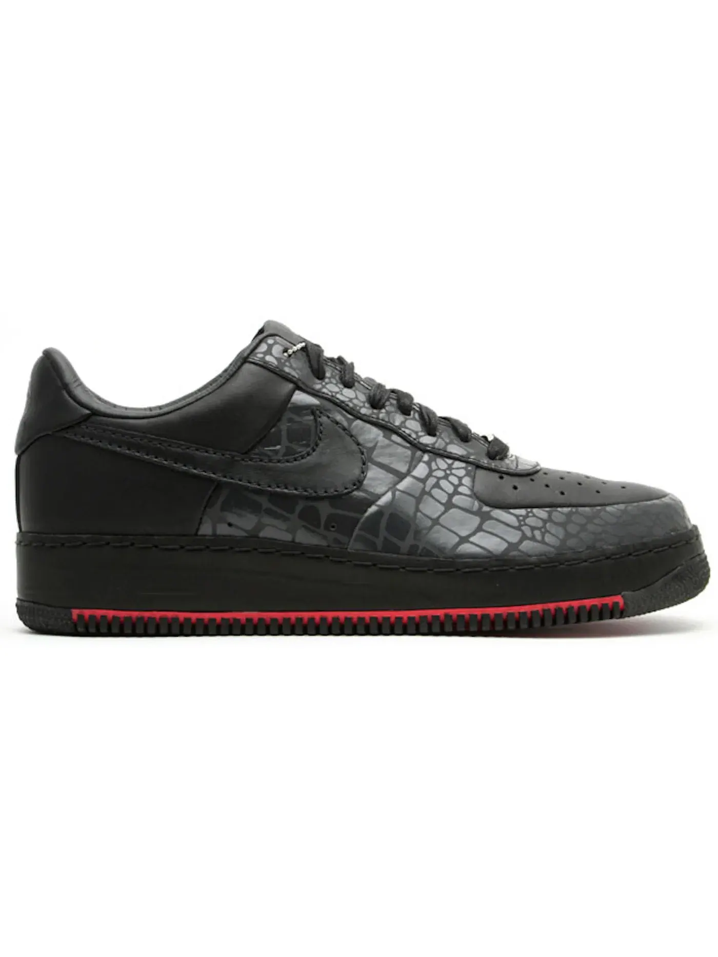 Мужские кроссовки Lifestyle Nike Air Force 1 Low — изображение 1 из 1, черный/черный-белый