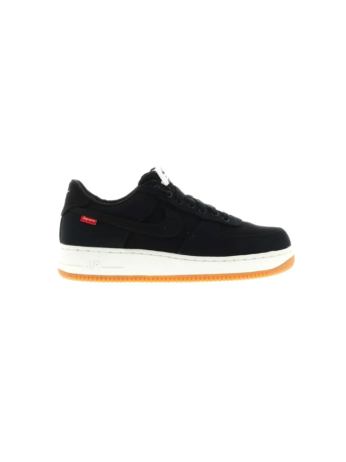 Мужские кроссовки с кожаным верхом Nike Air Force 1 Low — изображение 1 из 4, черный/черный