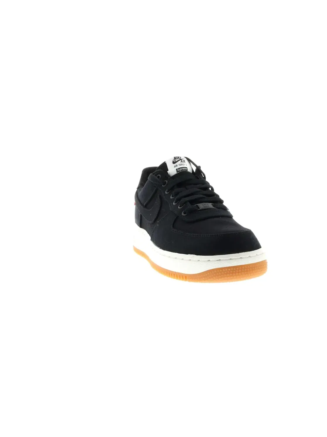 Мужские кроссовки с кожаным верхом Nike Air Force 1 Low — изображение 2 из 4, черный/черный