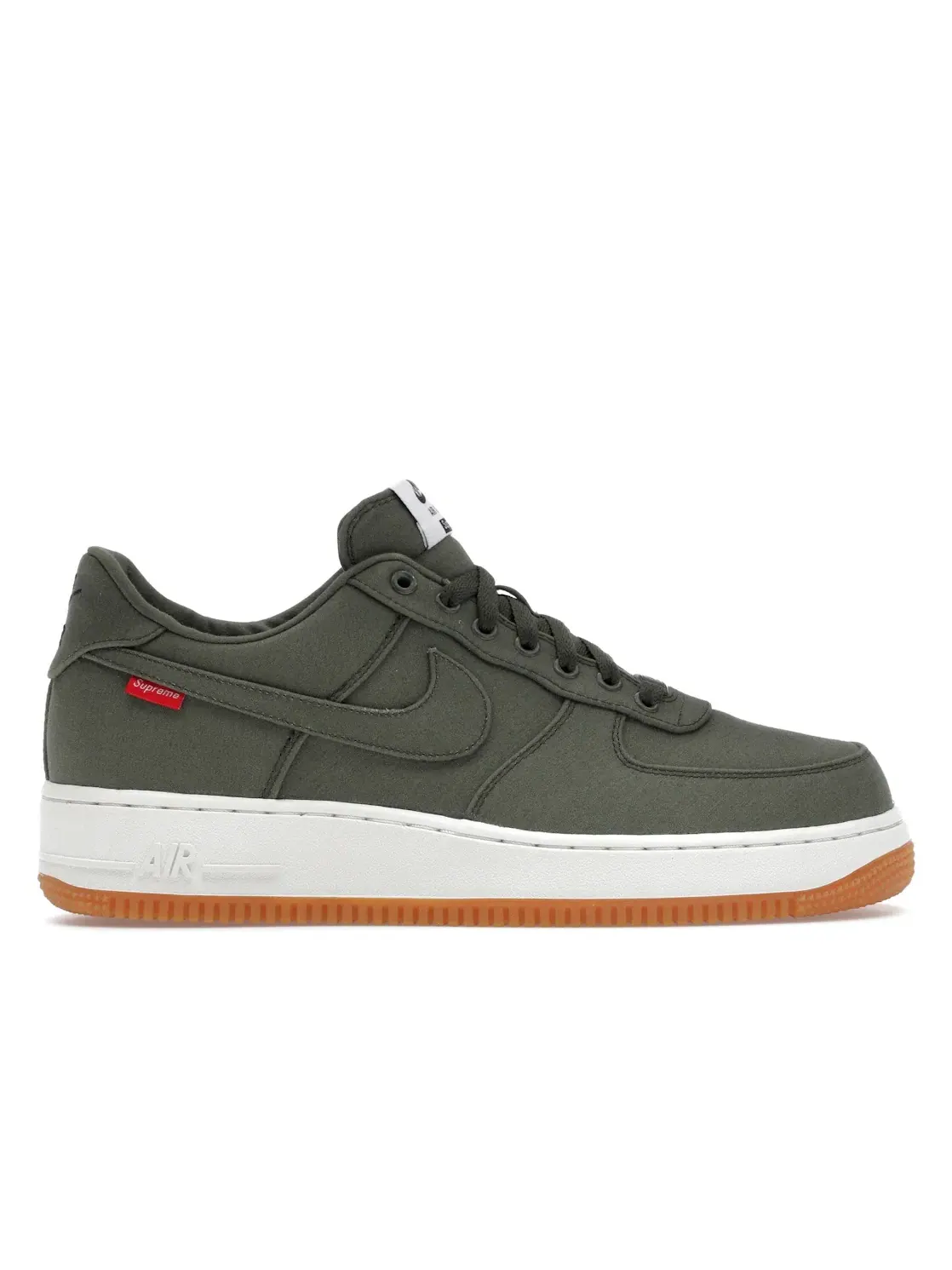 Мужские кроссовки Lifestyle Nike Air Force 1 Low Supreme — изображение 1 из 4, хаки