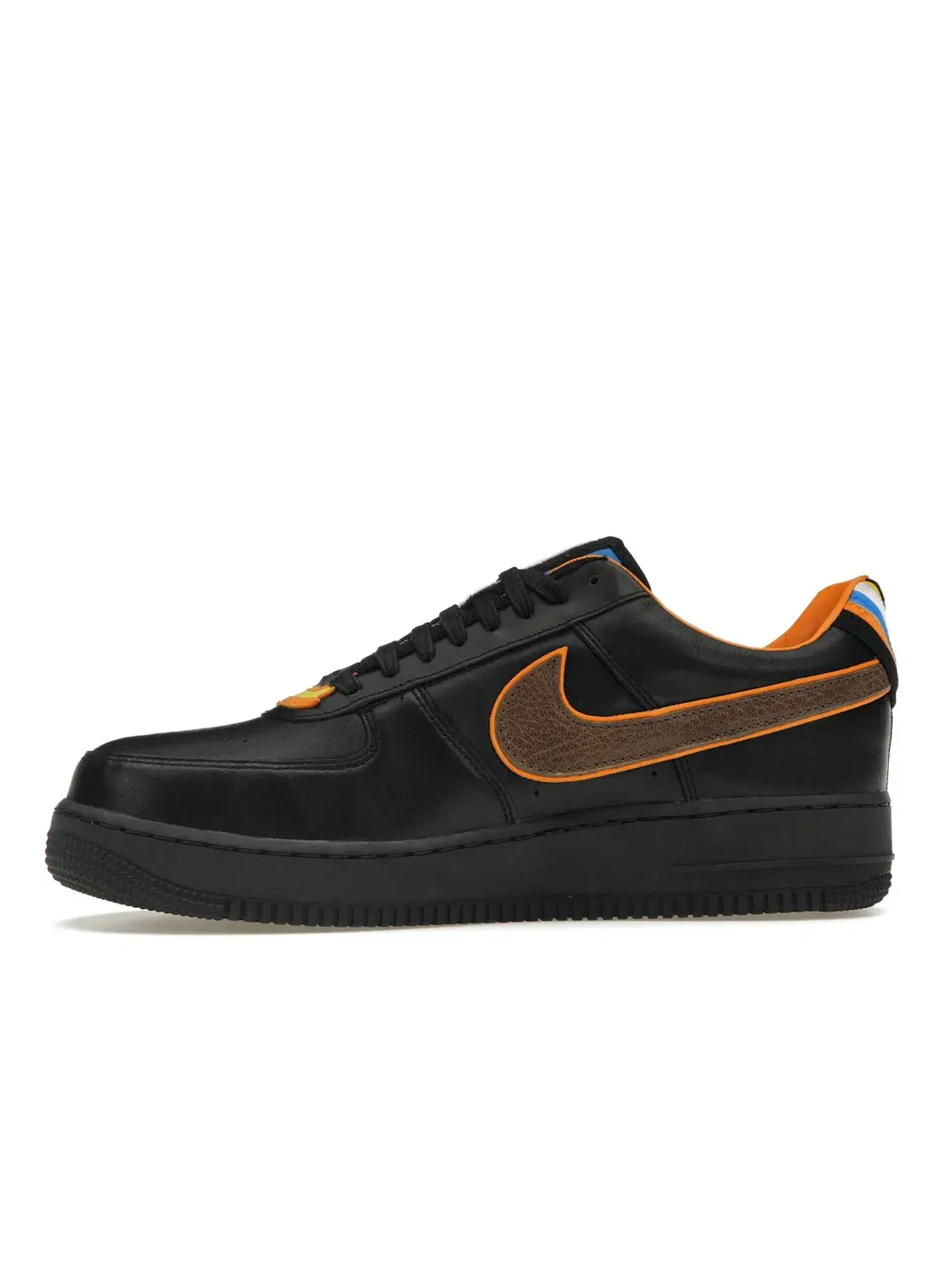 Мужские кроссовки Lifestyle Nike Air Force 1 Low — изображение 3 из 4, черный/коричневый
