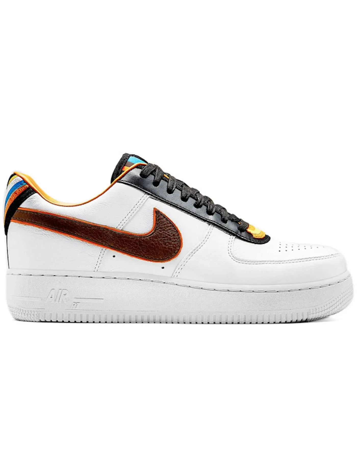 Мужские кроссовки Lifestyle Nike Air Force 1 Low — изображение 1 из 1, белый/коричневый