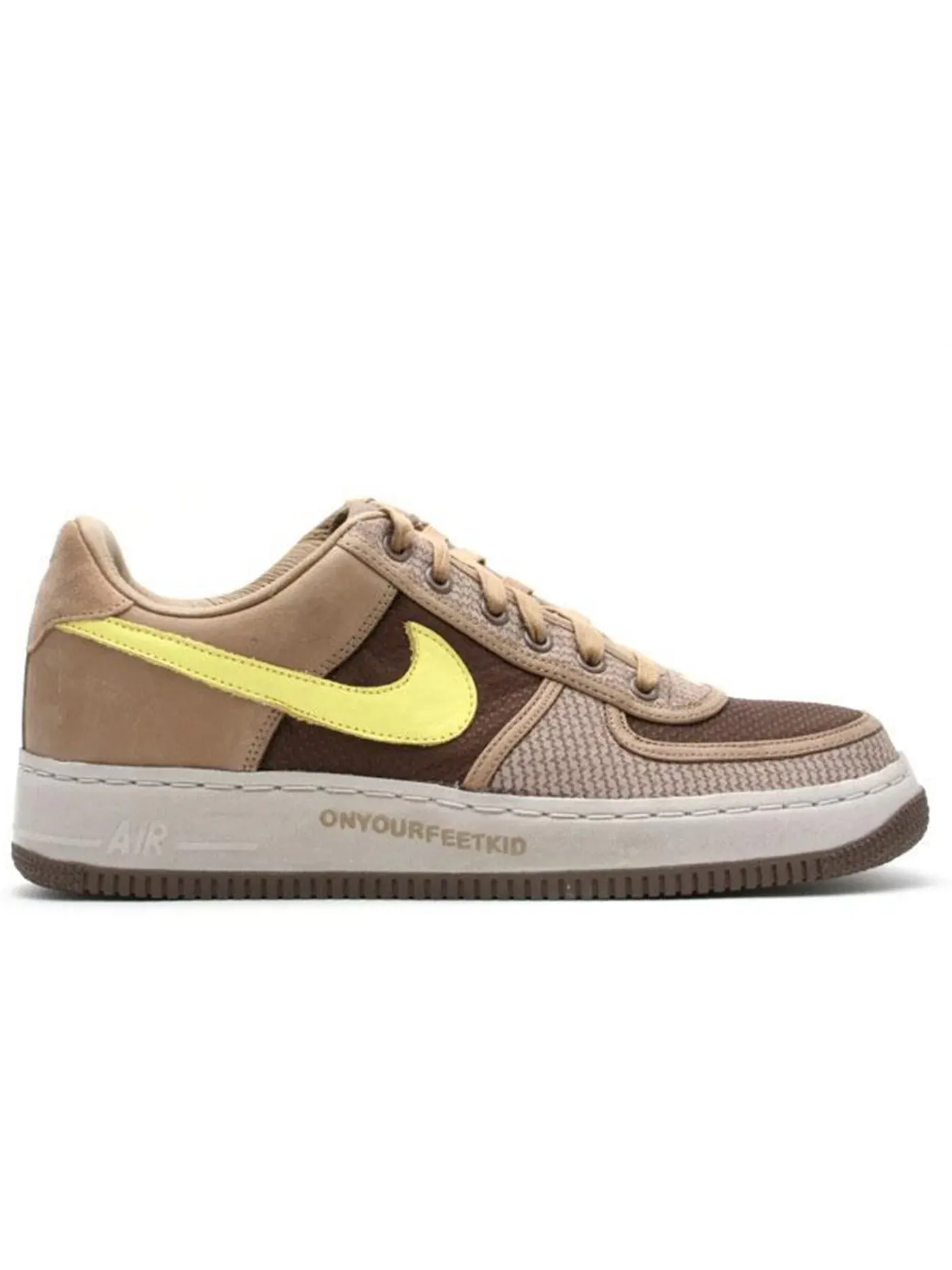 Мужские кроссовки Lifestyle Nike Air Force 1 Low, Canteen/Lemon Frost-Palomino — изображение 1 из 1