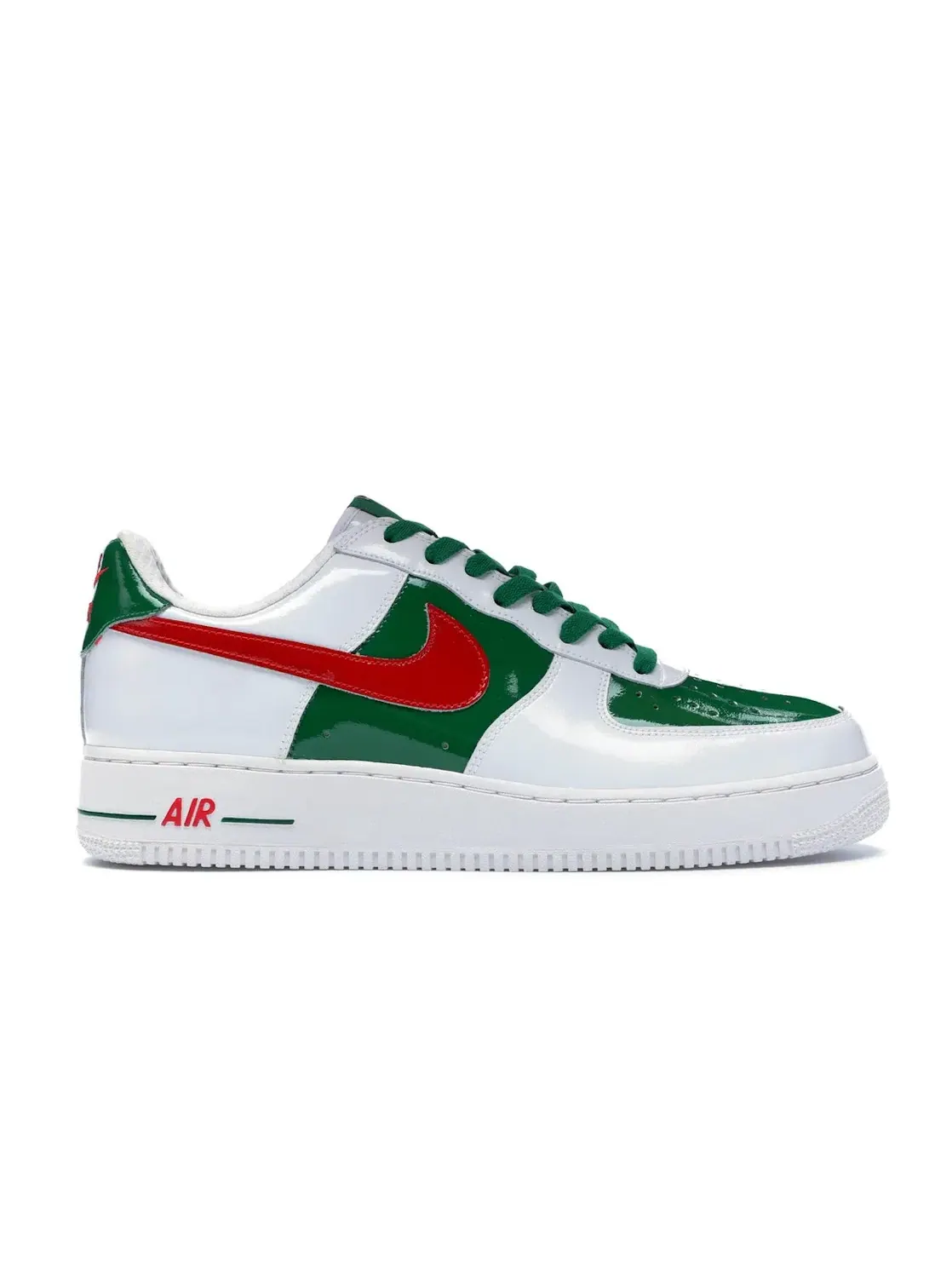 Мужские кроссовки Lifestyle Nike Air Force 1 Low — изображение 1 из 4, белый/красный-зеленый