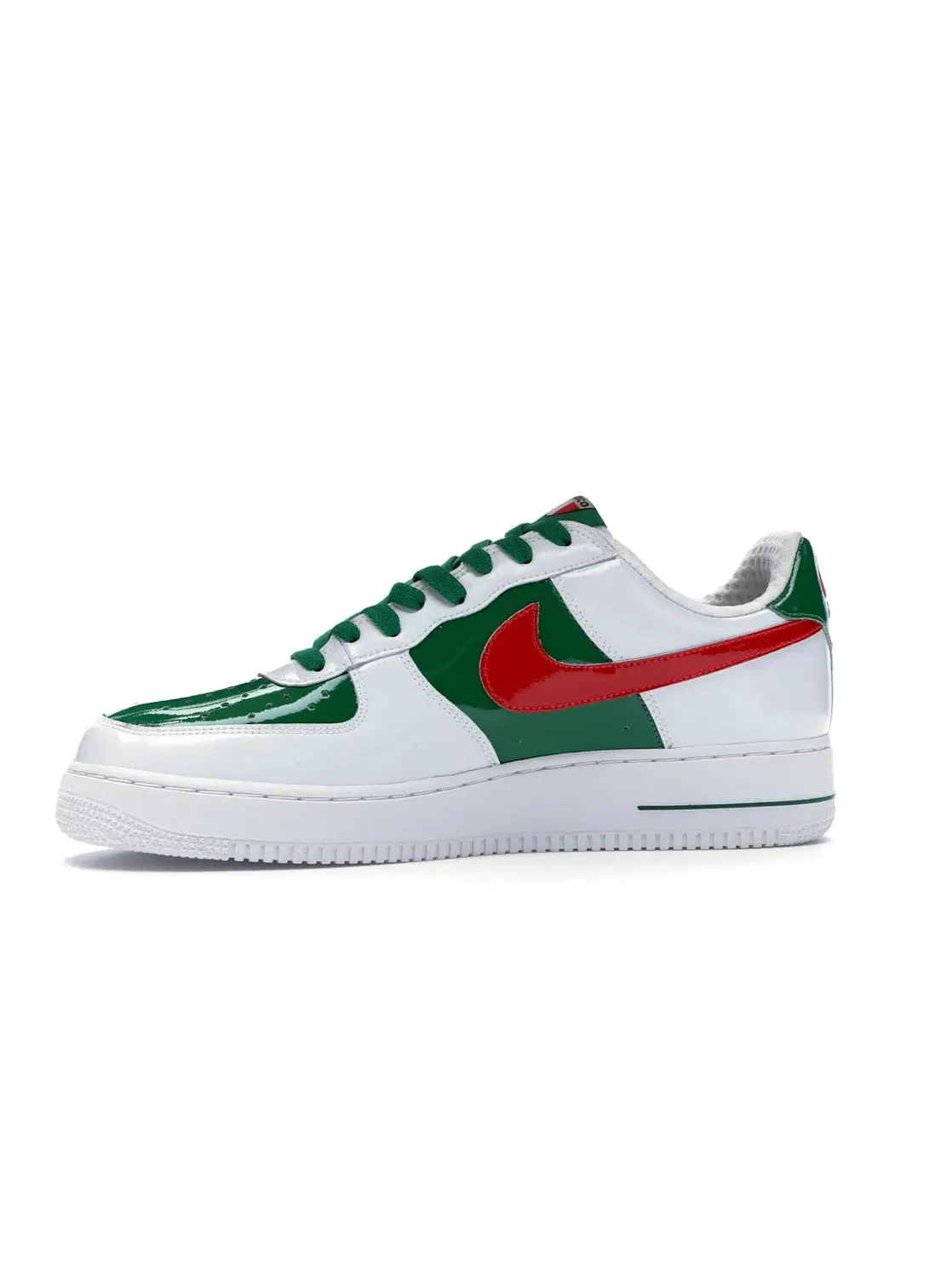 Мужские кроссовки Lifestyle Nike Air Force 1 Low — изображение 3 из 4, белый/красный-зеленый