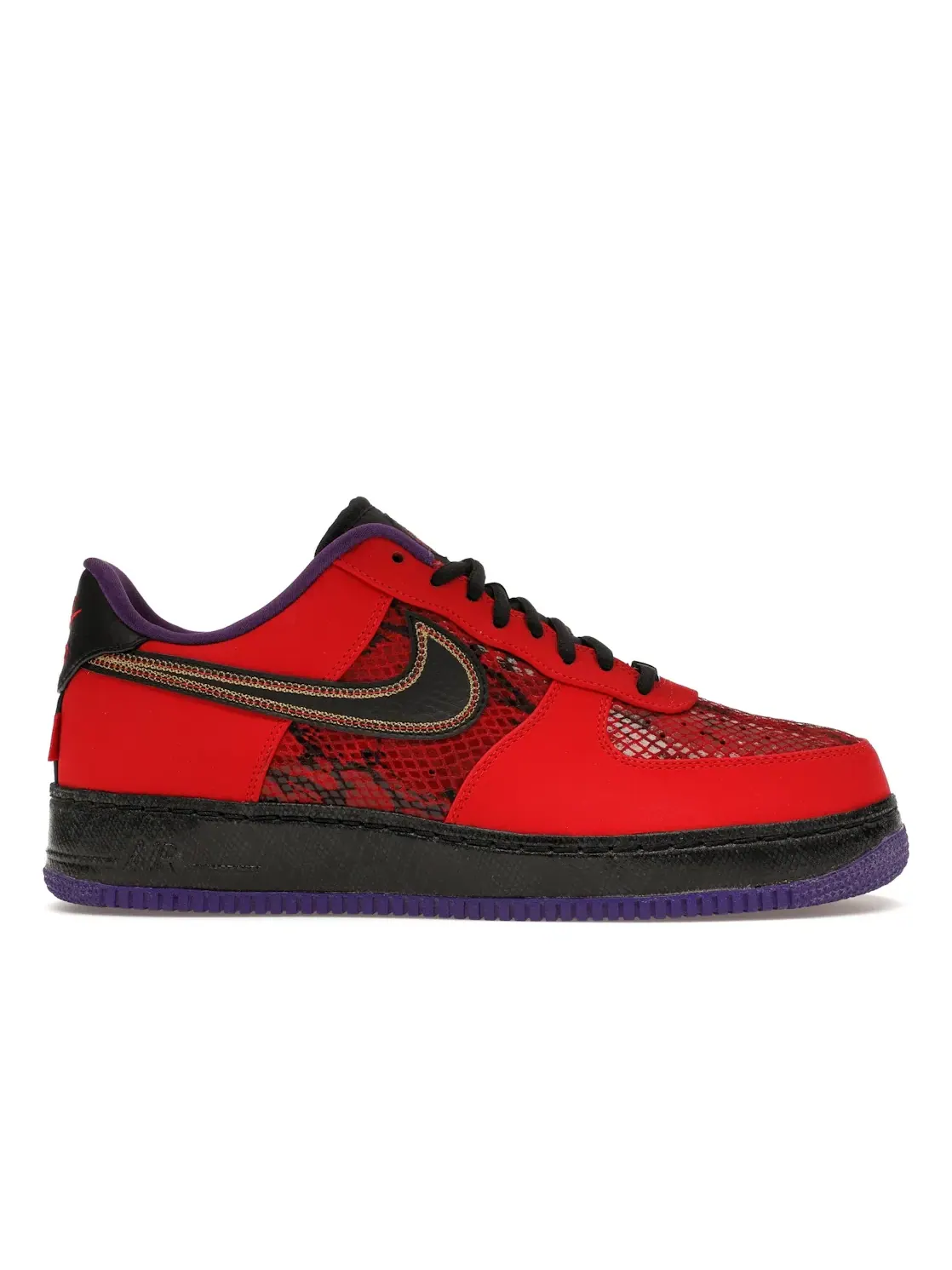 Мужские кроссовки Lifestyle Nike Air Force 1 Low — изображение 1 из 4, красный/черный