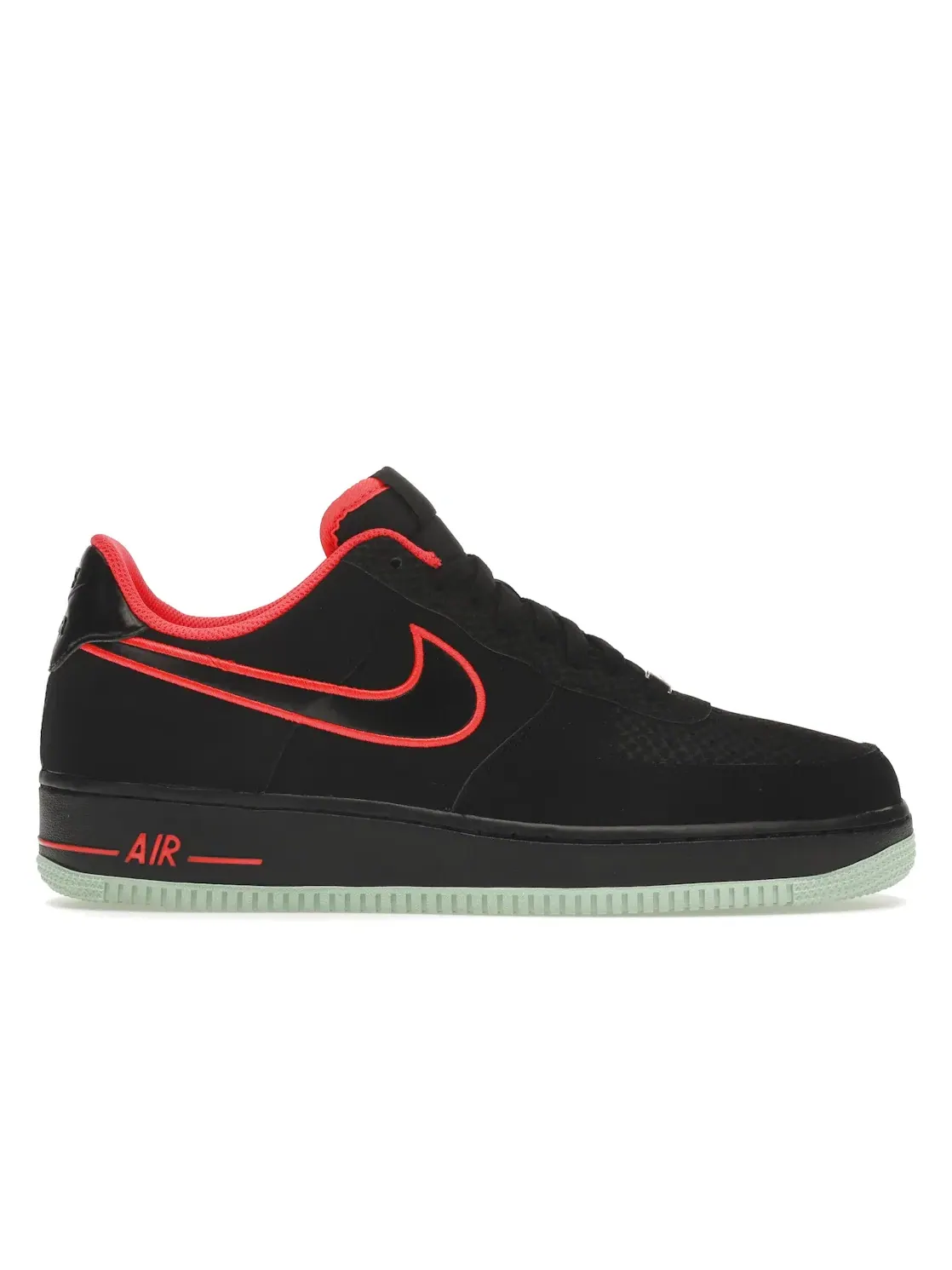 Мужские кроссовки Lifestyle Nike Air Force 1 Low — изображение 1 из 4, черный/черный--зеленый