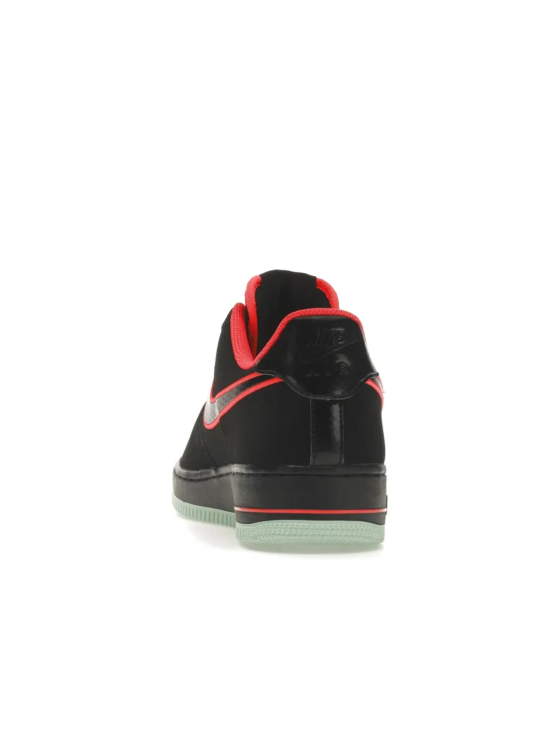 Мужские кроссовки Lifestyle Nike Air Force 1 Low — изображение 4 из 4, черный/черный--зеленый