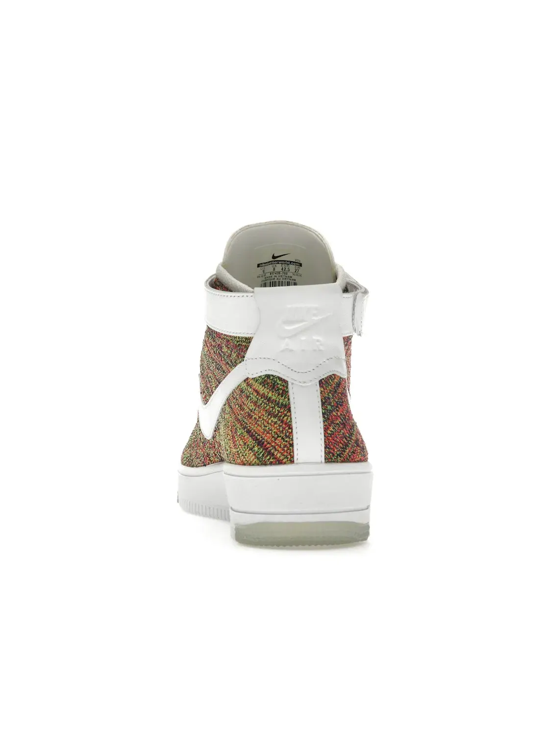 Мужские кроссовки с высоким верхом Nike Air Force 1 Mid — изображение 4 из 4, яркий-фиолетовый-белый