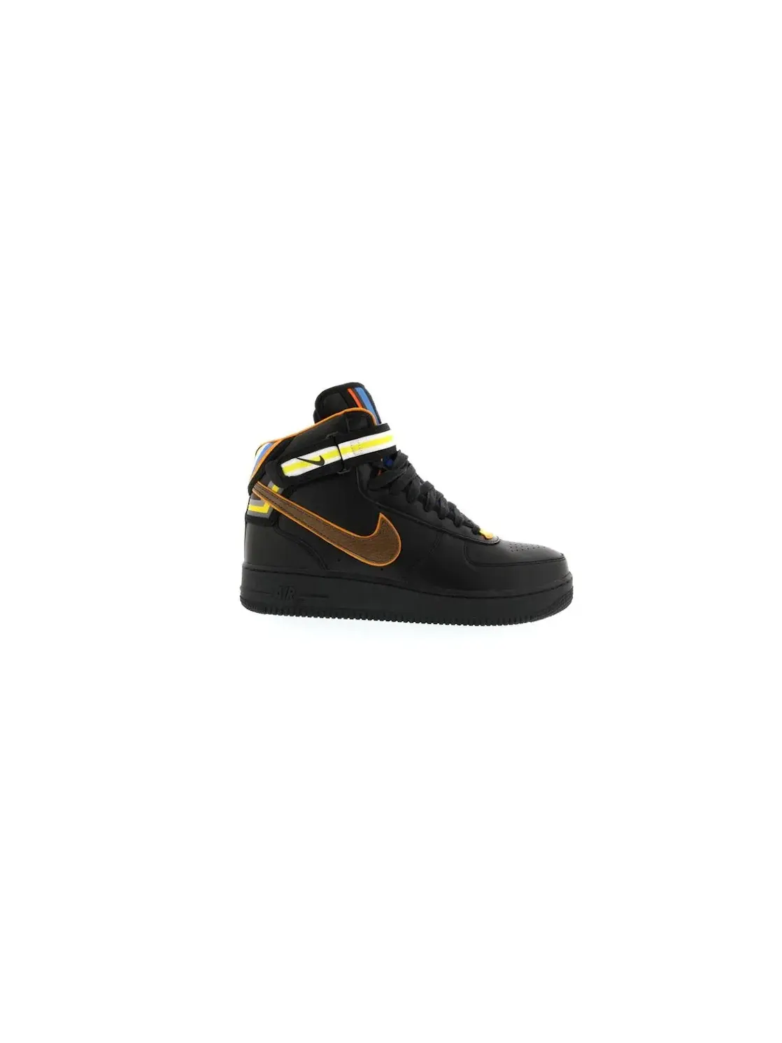 Мужские кроссовки для повседневной носки Nike Air Force 1 Mid — изображение 1 из 4, черный/коричневый